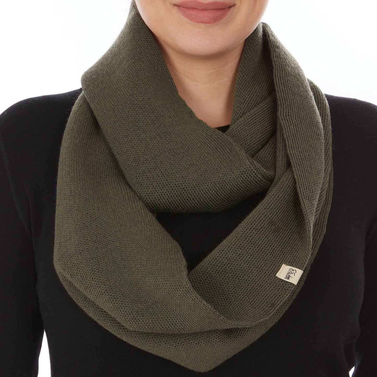 Midweight - Everyday Knit Infinity Loop Scarf 100% Merino Wool - My Men's Shop