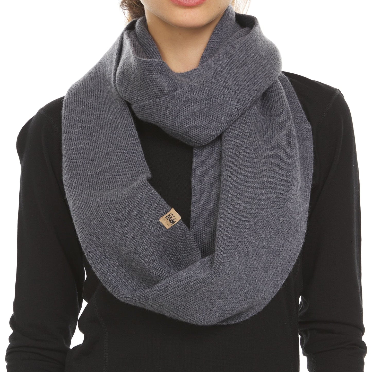 Midweight - Everyday Knit Infinity Loop Scarf 100% Merino Wool - My Men's Shop