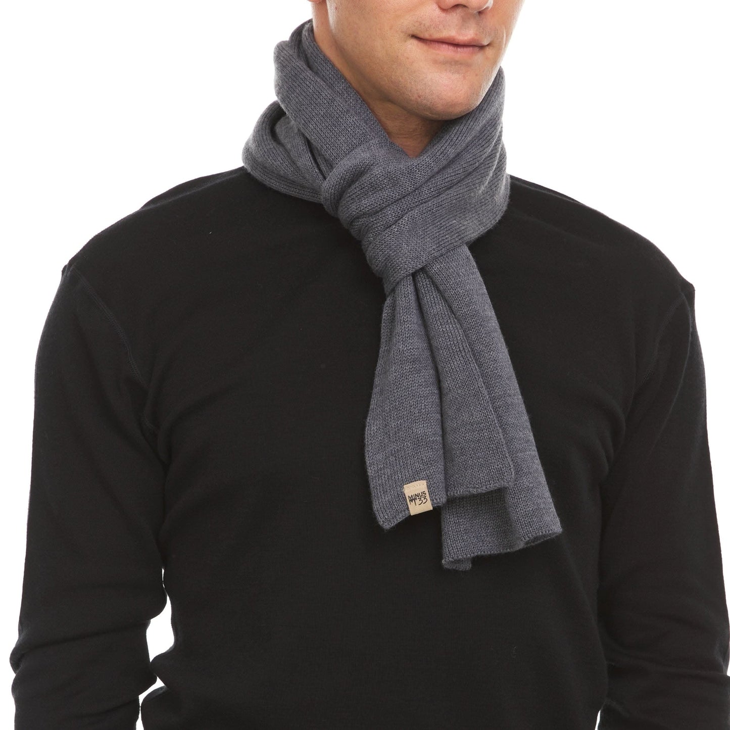 Midweight - Everyday Knit Scarf 100% Merino Wool - My Men's Shop