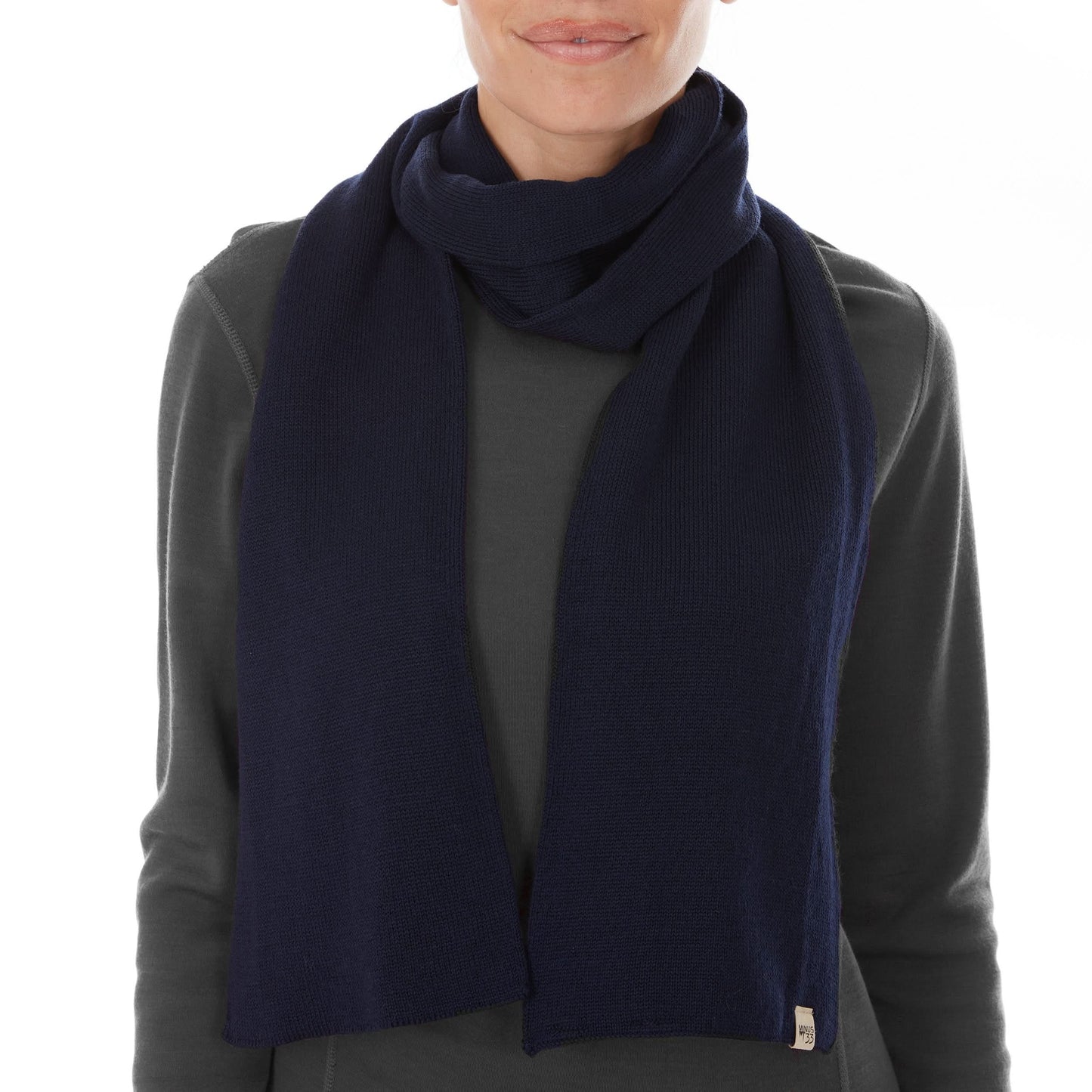 Midweight - Everyday Knit Scarf 100% Merino Wool - My Men's Shop