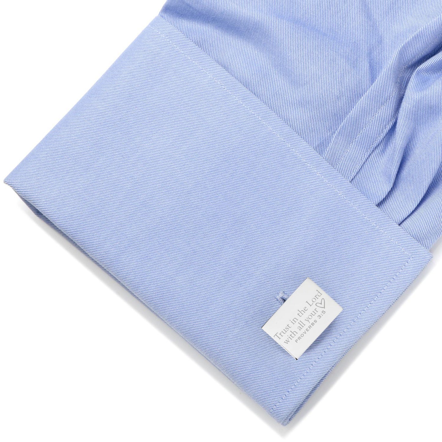 Wedding Bible Verse Engravable Cufflinks