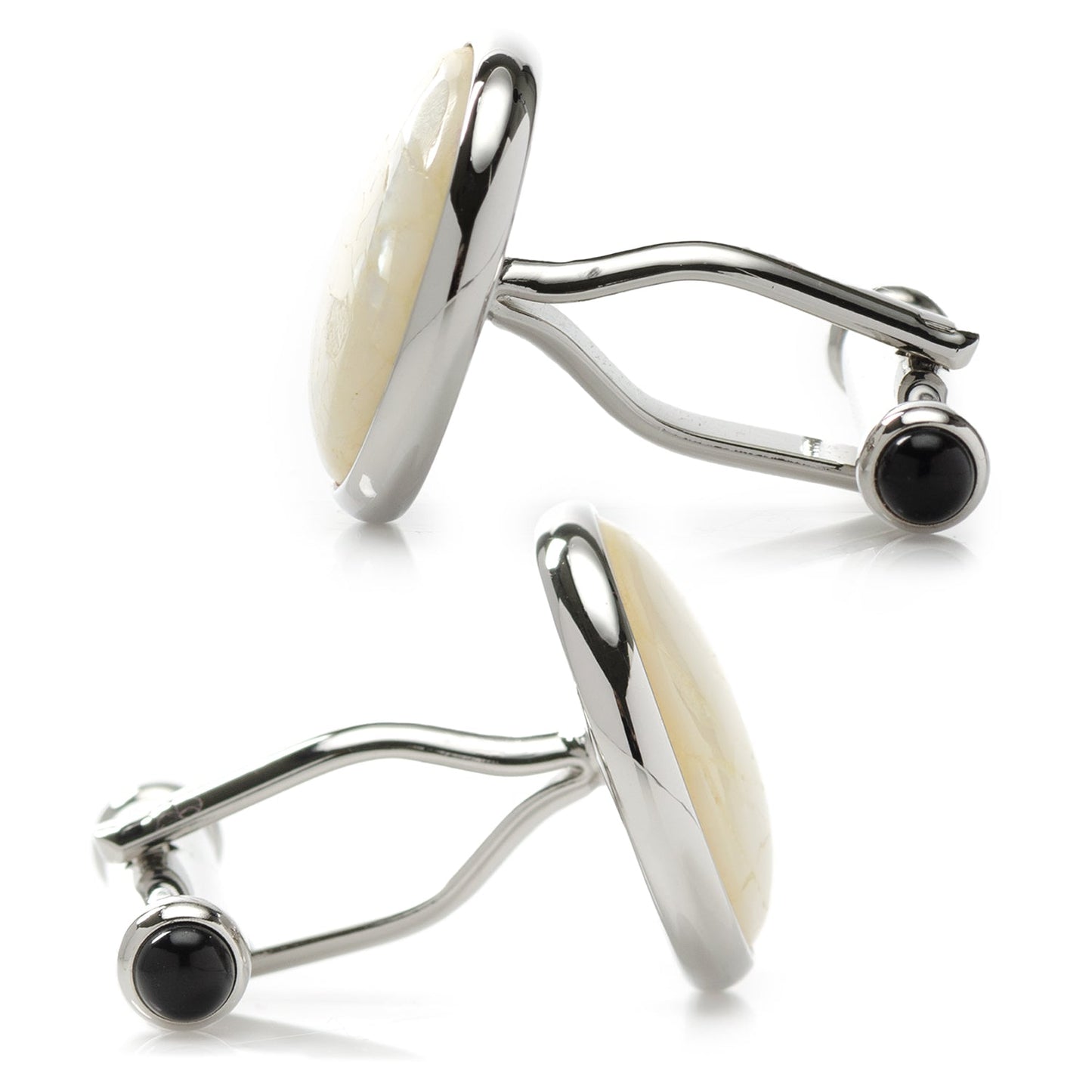 Sterling Mosaic Mother of Pearl Cufflinks - My Men's Shop