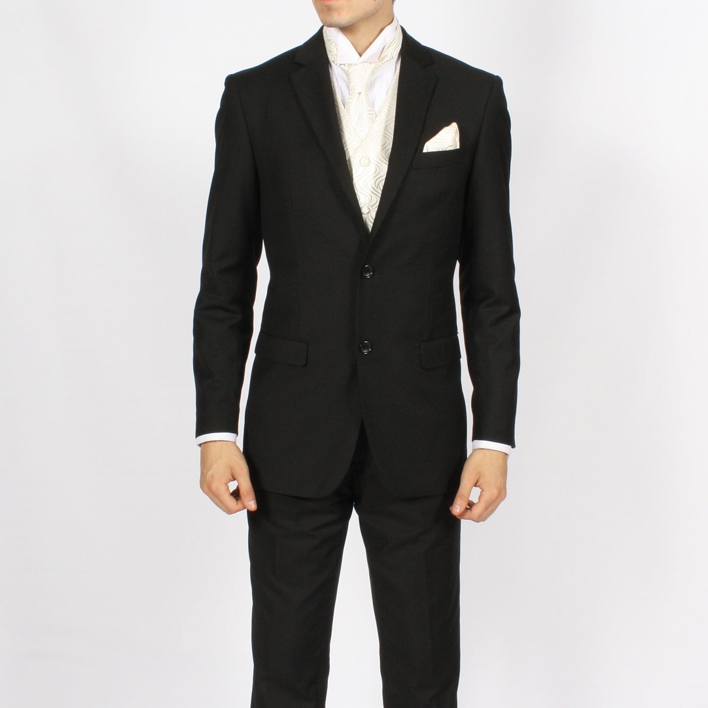 Ferrecci Mens PV150 - Emerald Green with Black Back Adjustable Vest Set
