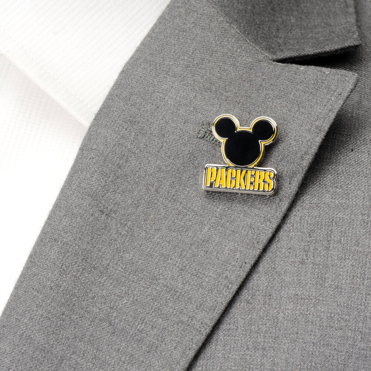 NFL Green Bay Packers & Mickey Lapel Pin - My Men's Shop