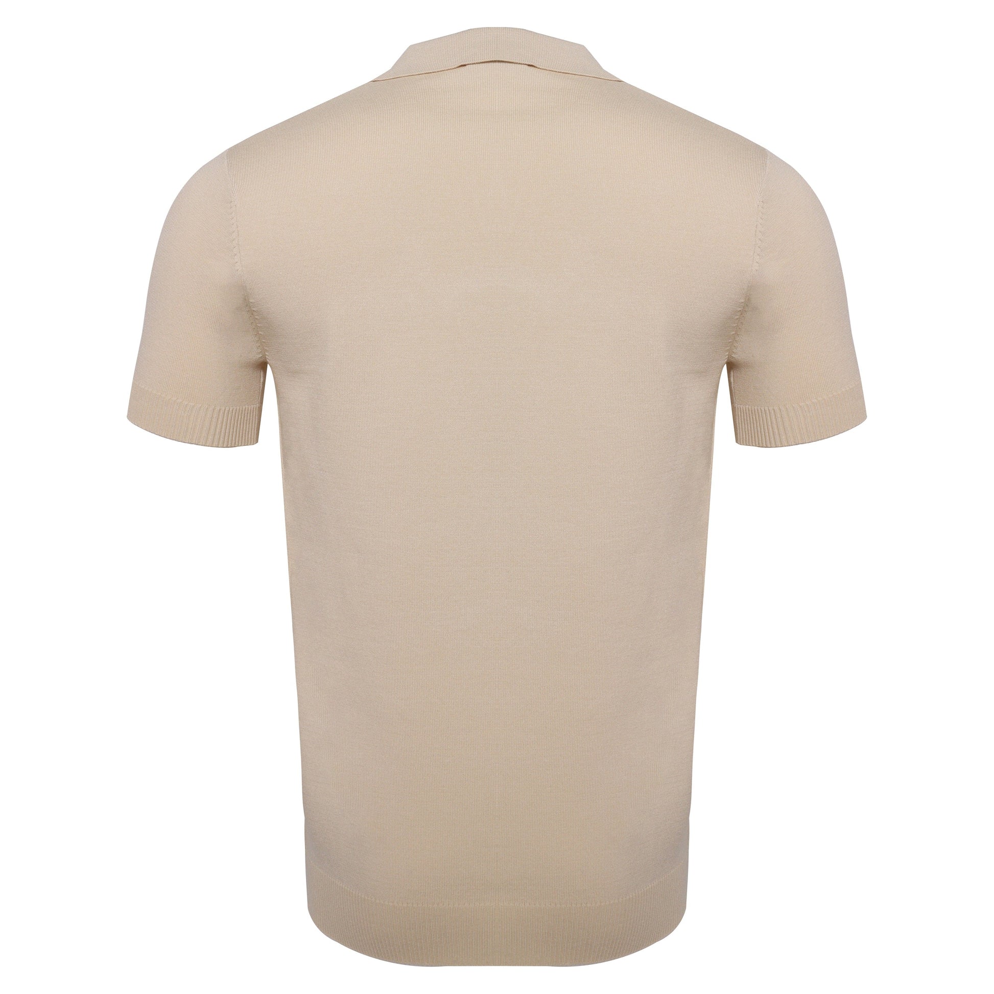 LuxeKnit Polo IVORY - My Men's Shop