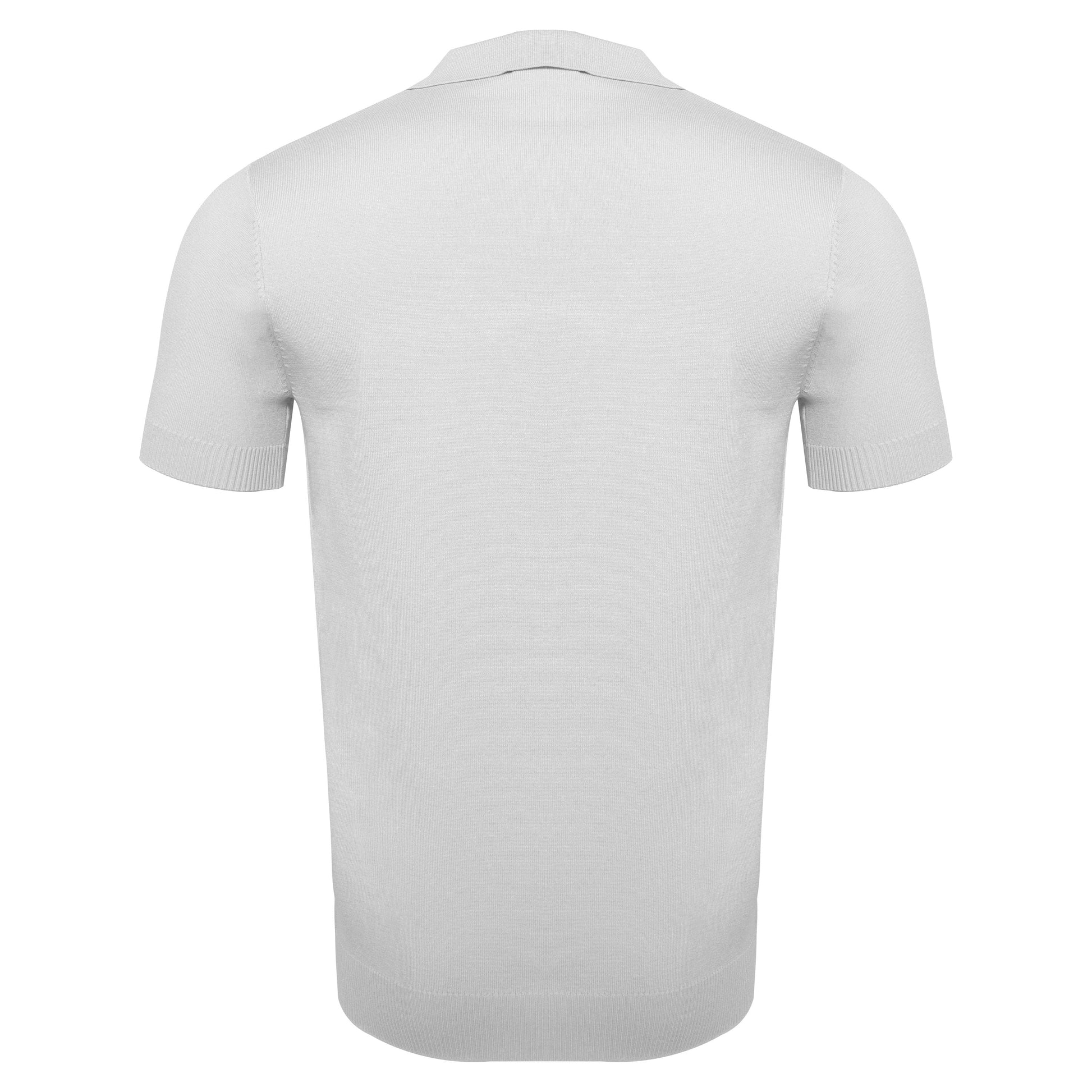 LuxeKnit Polo WHITE - My Men's Shop