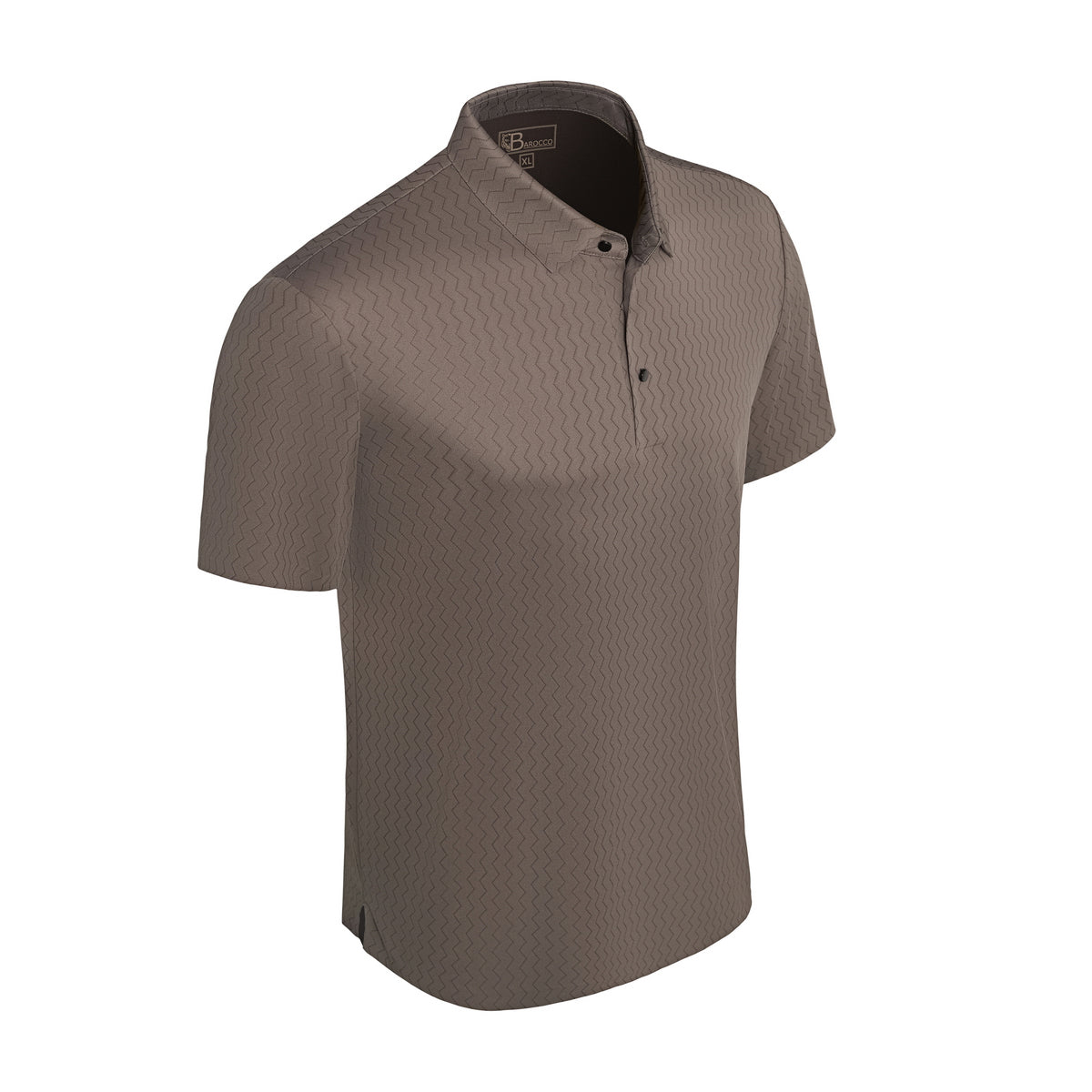 Waveform Tech Men's Polo Brown - My Men's Shop