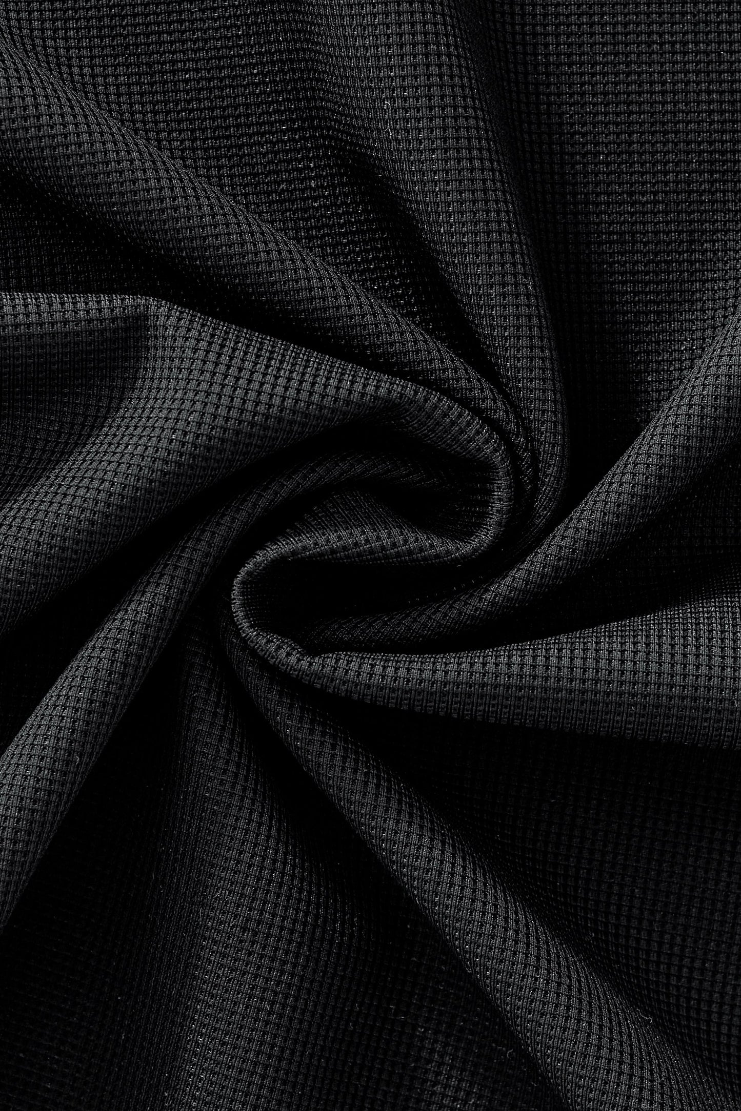 Stride Contrast Collar Polo BLACK