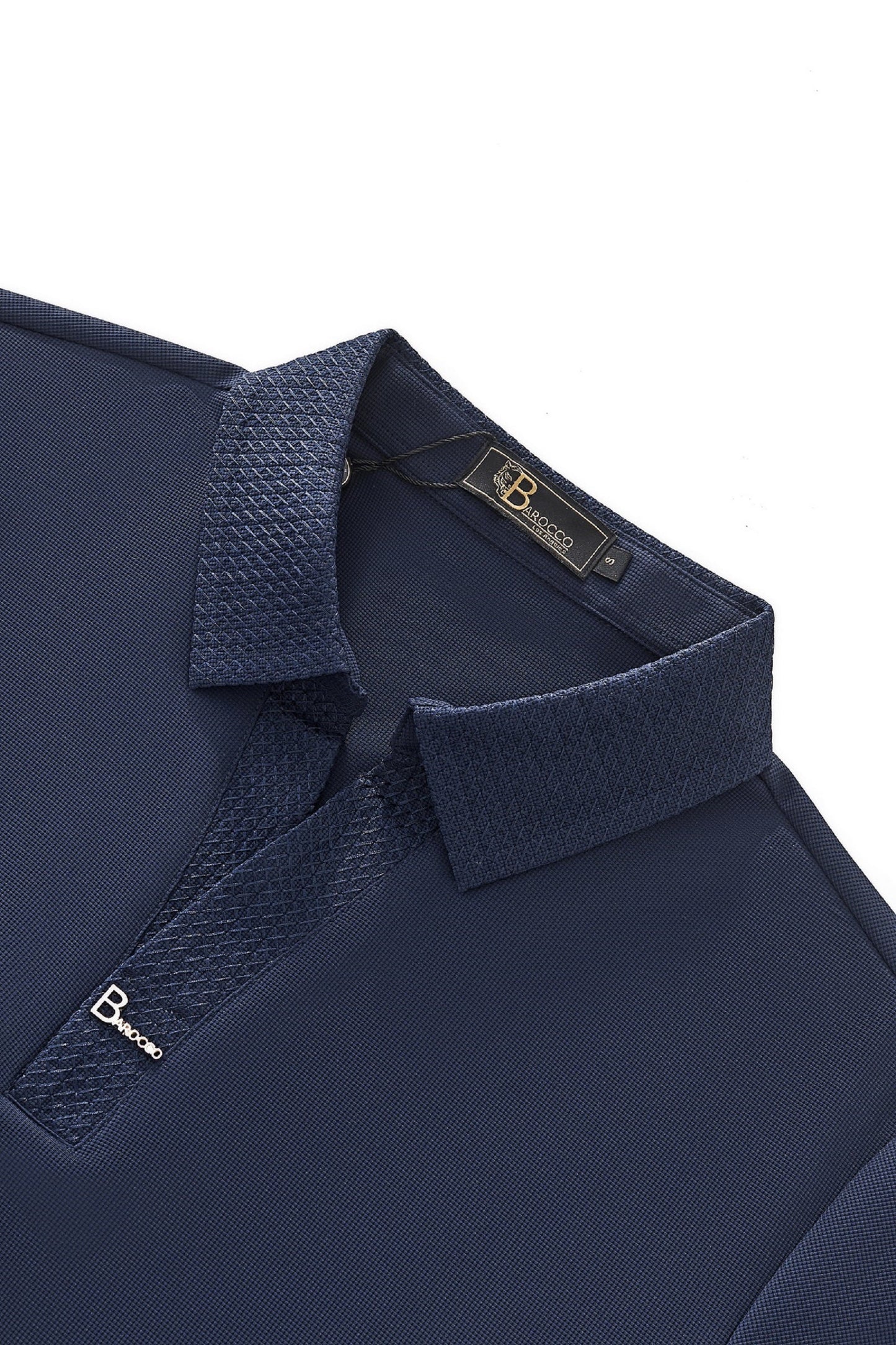 Stride Contrast Collar Polo NAVY - My Men's Shop