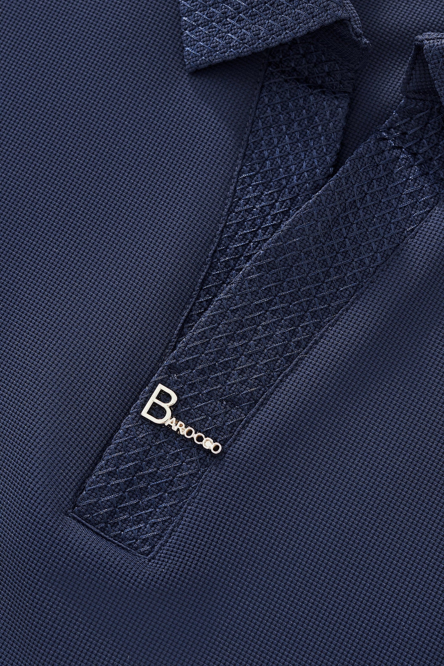 Stride Contrast Collar Polo NAVY - My Men's Shop