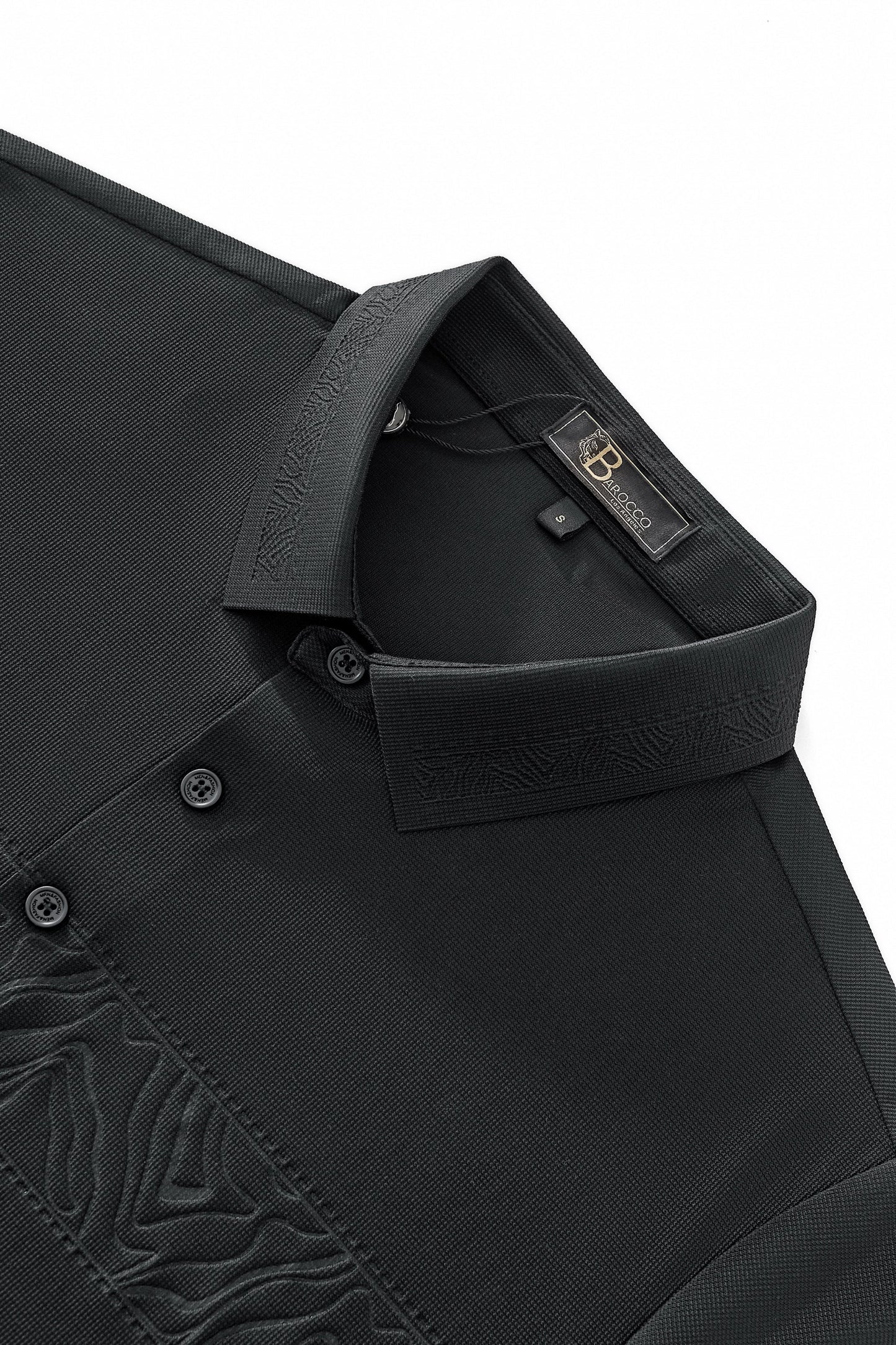Shadowline Tech Polo BLACK - My Men's Shop