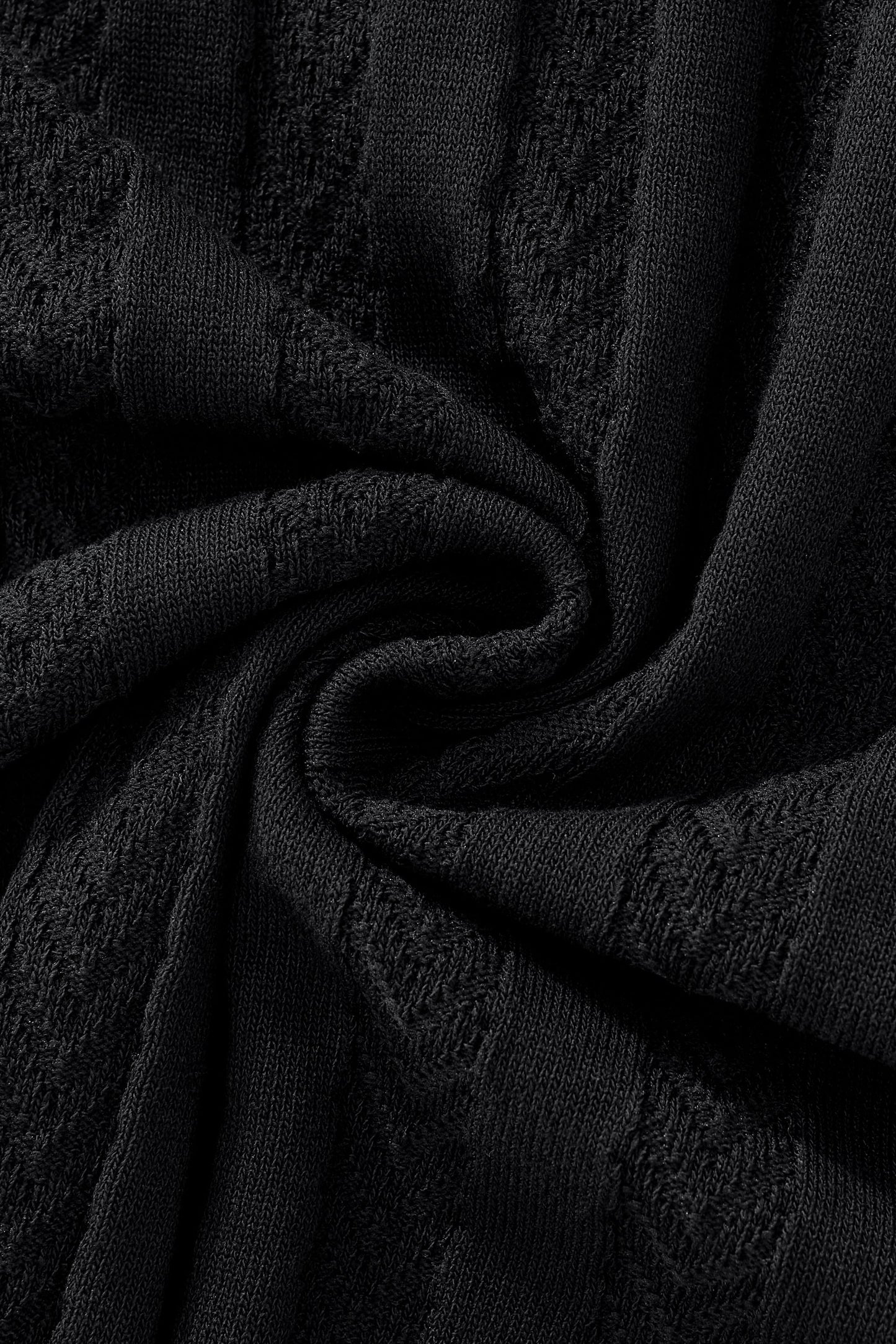 MetroLine Button Polo BLACK