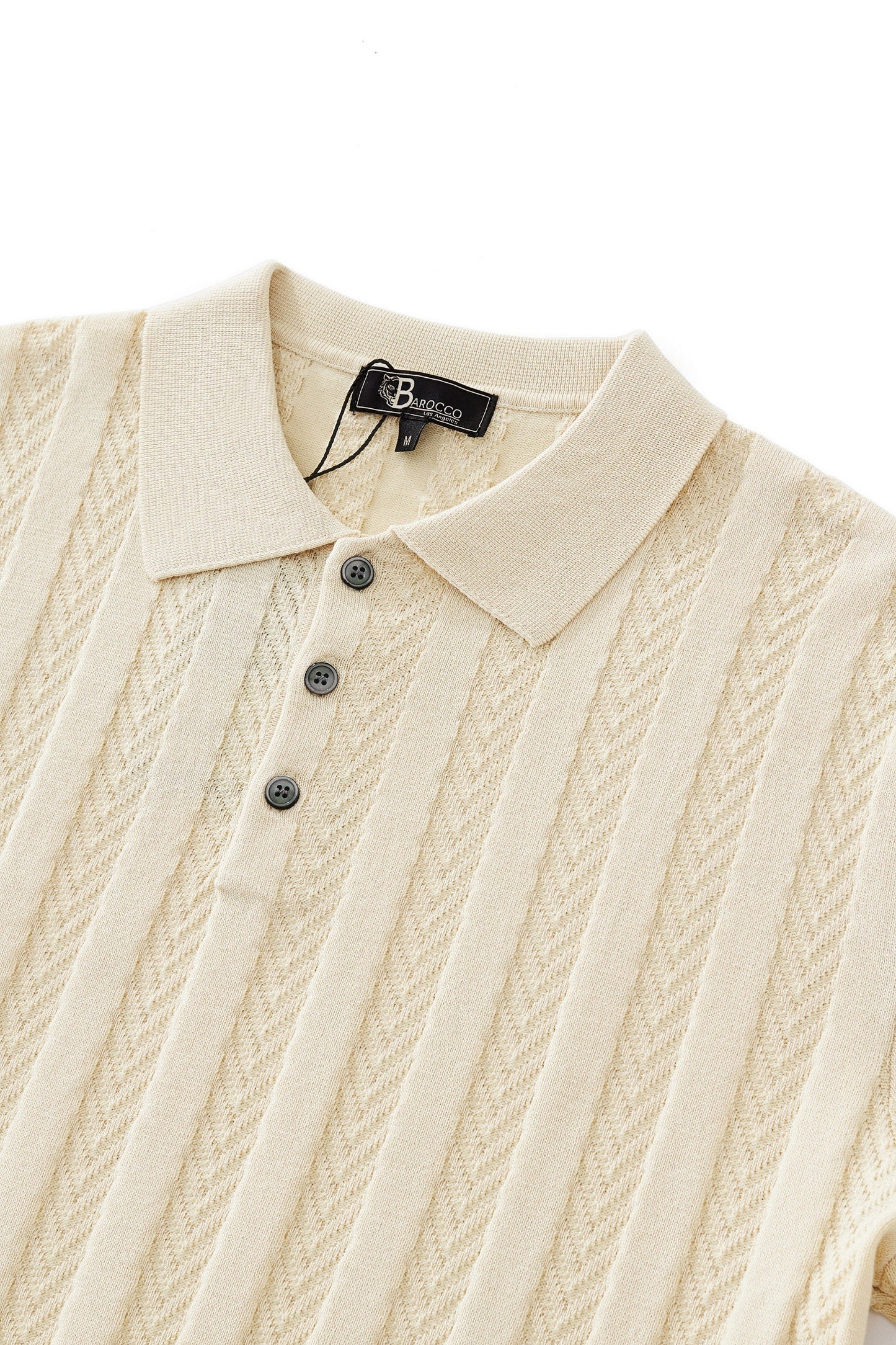 MetroLine Button Polo KHAKI - My Men's Shop