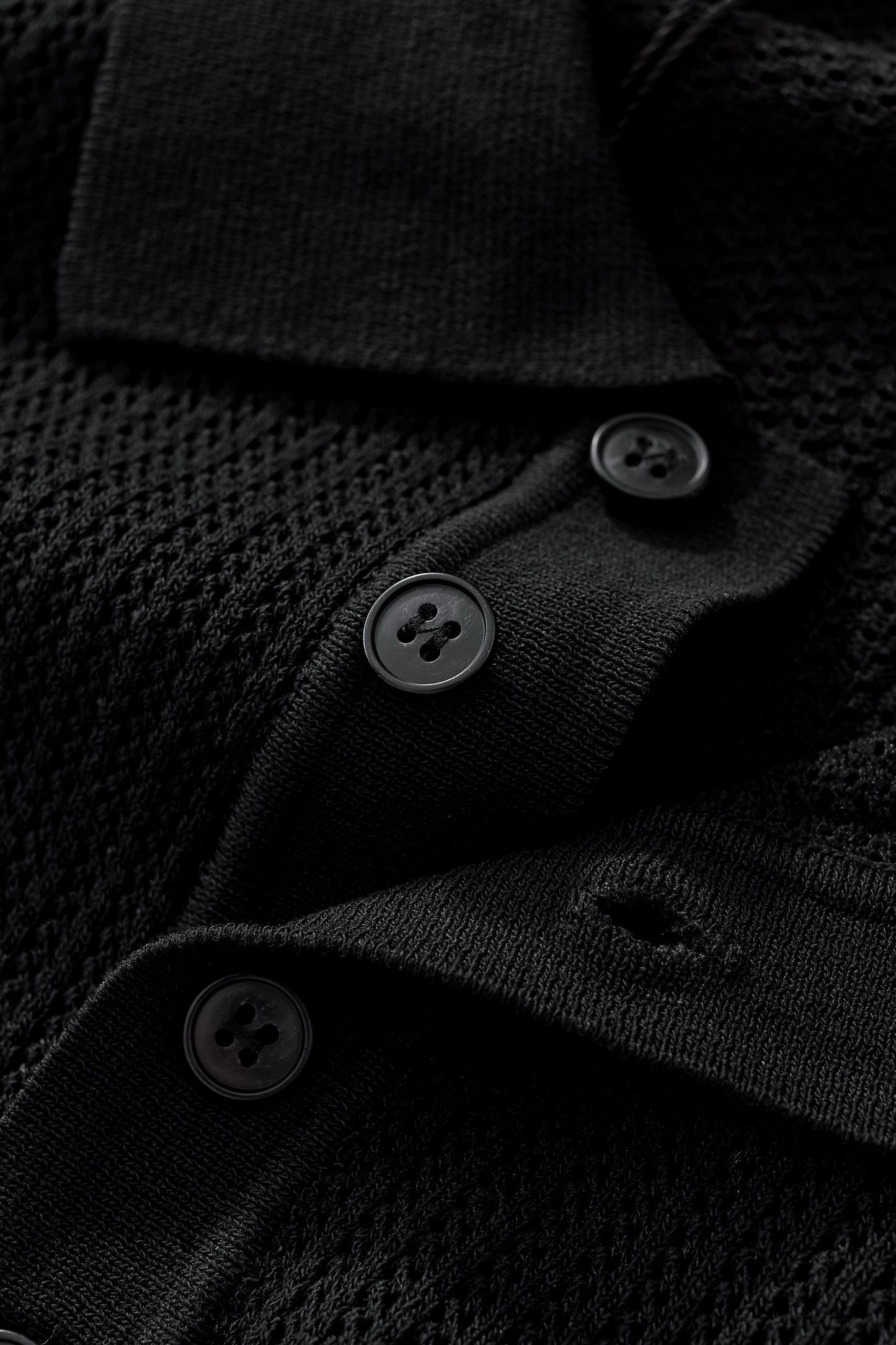 AirFlex Mesh Polo BLACK - My Men's Shop