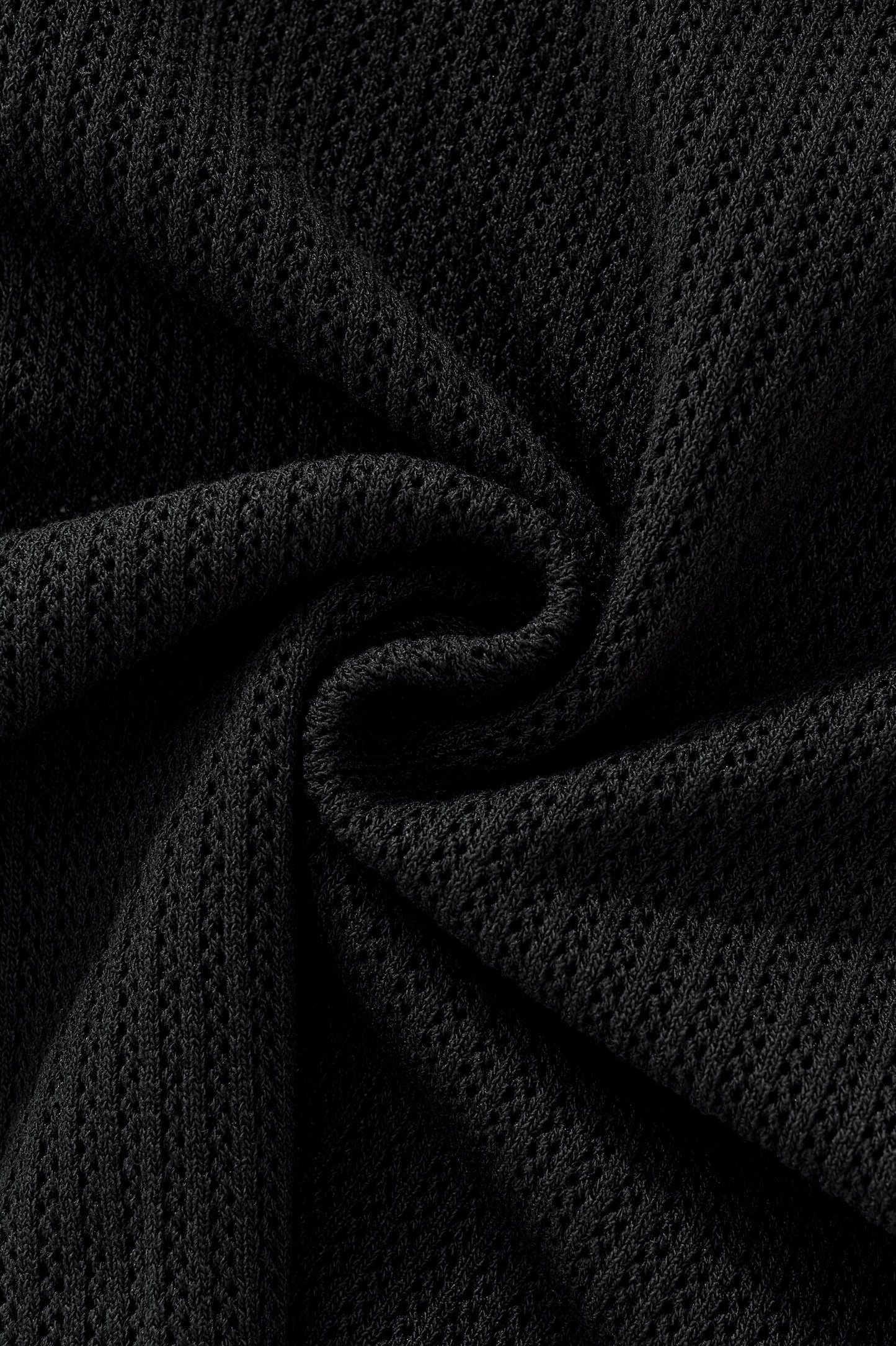 AirFlex Mesh Polo BLACK - My Men's Shop