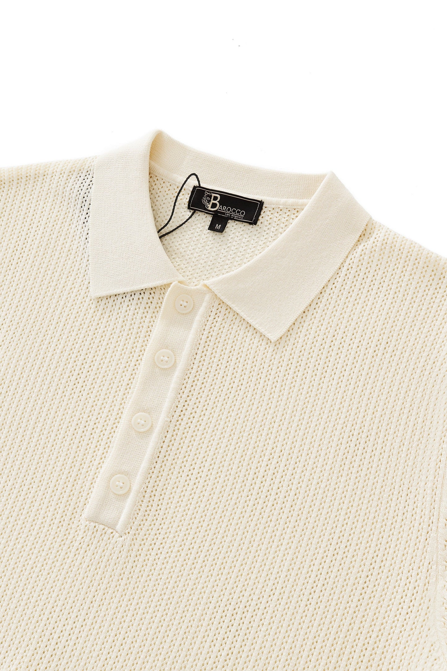 AirFlex Mesh Polo IVORY - My Men's Shop