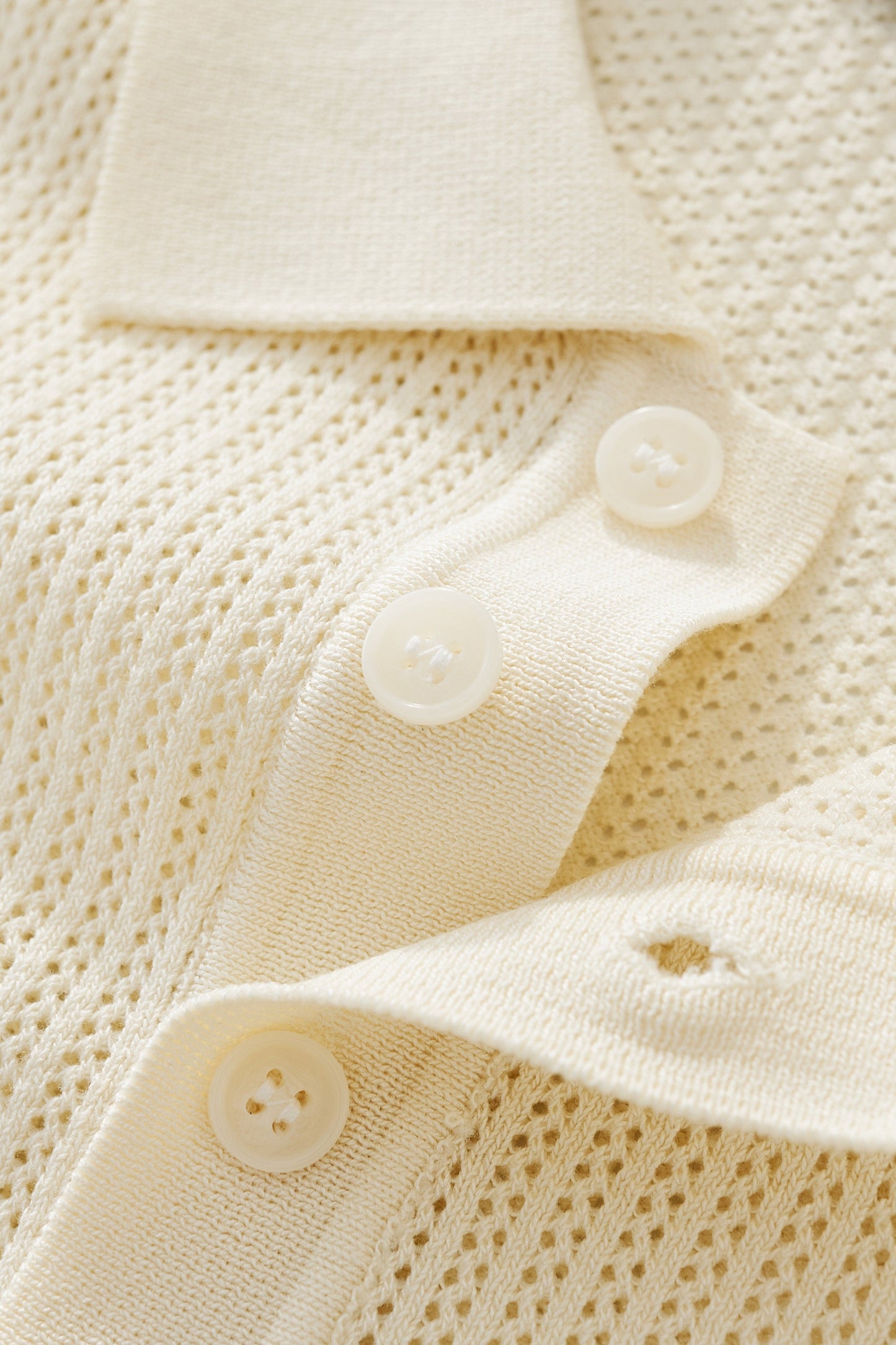 AirFlex Mesh Polo IVORY - My Men's Shop