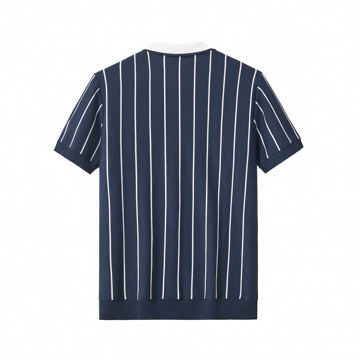 ModStripe Knit Shirt NAVY/WHITE - My Men's Shop