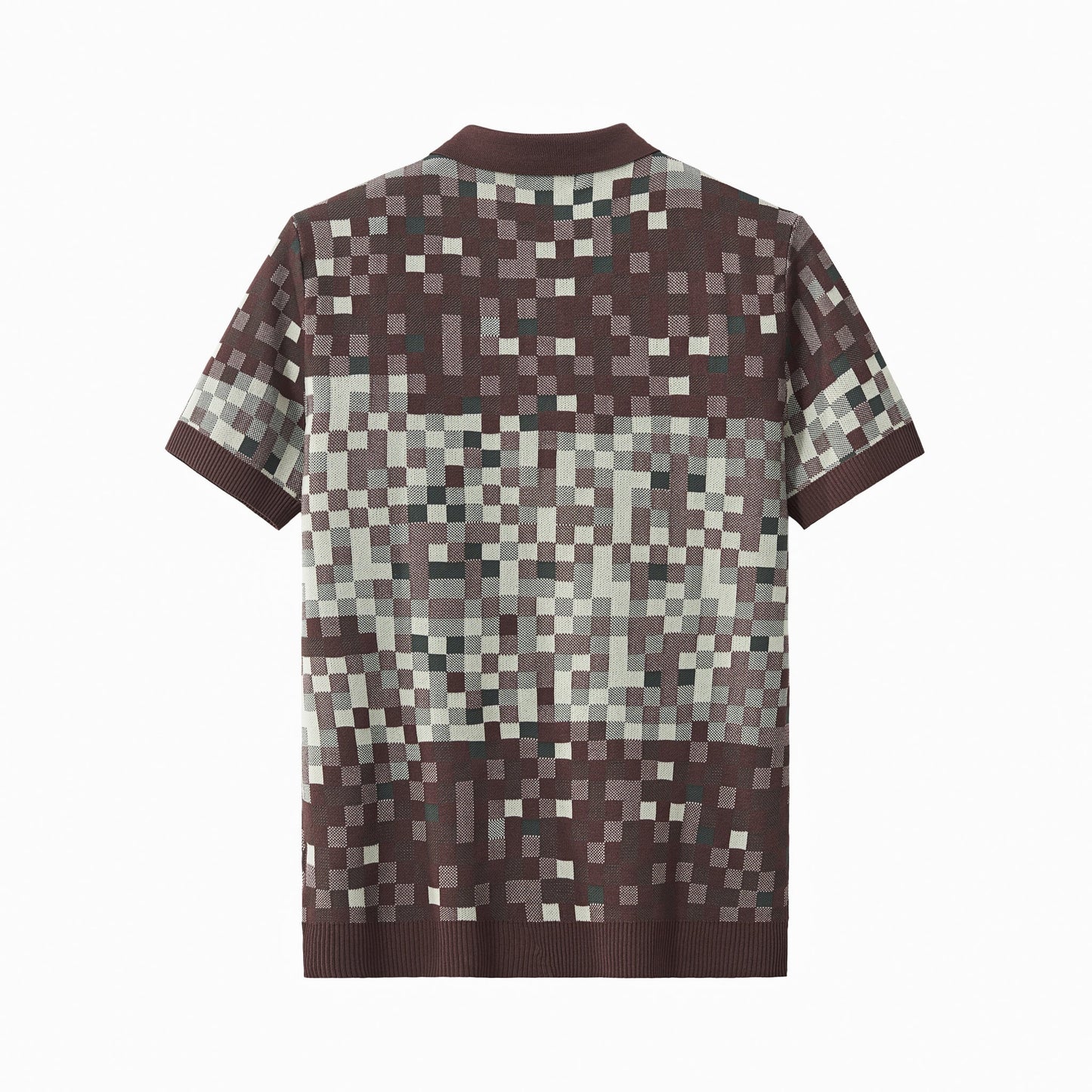 Pixel Fade Polo KHAKI