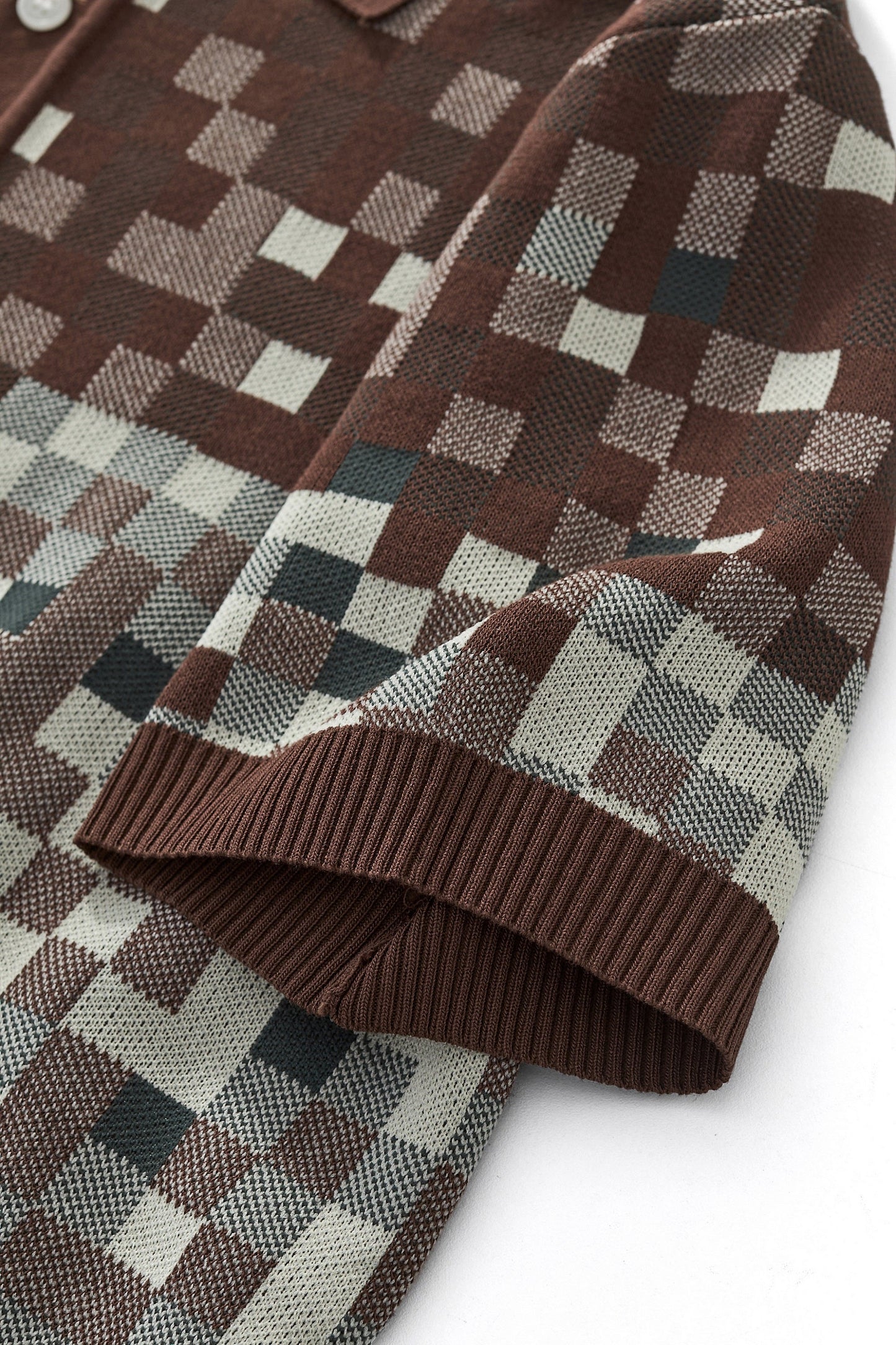 Pixel Fade Polo KHAKI