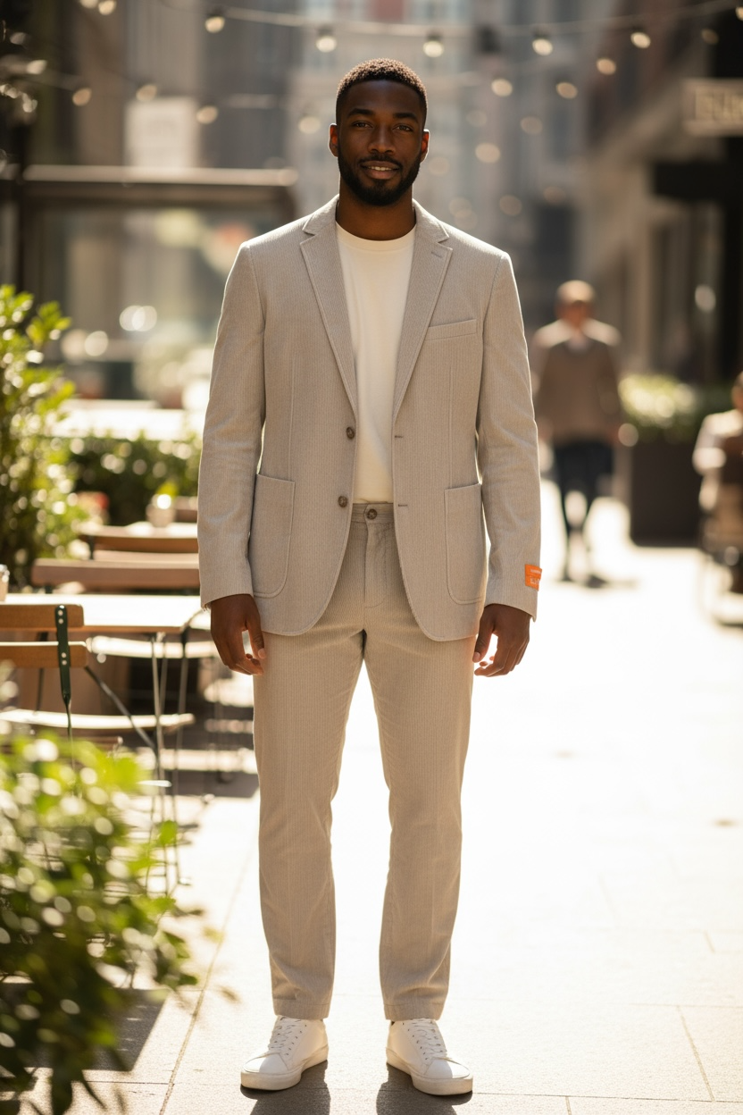 KNITTED SUIT/DRAW STRING WAIST