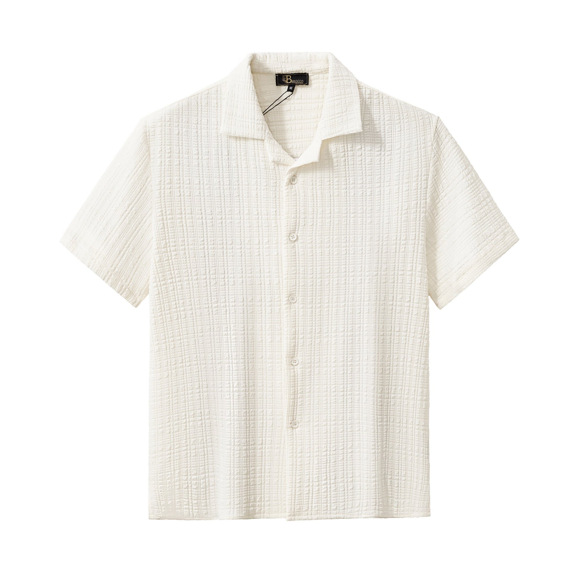 Loft Set – Textured Short Sleeve Shirt & Pant TAUPE - My Men's Shop