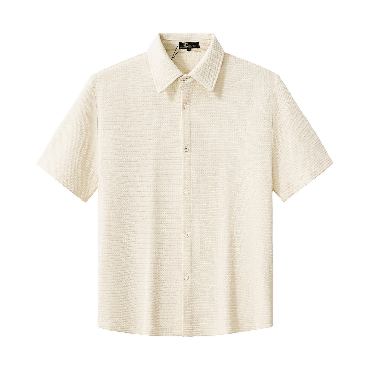 Vista Set – Waffle Textured Shirt & Pant TAUPE - My Men's Shop