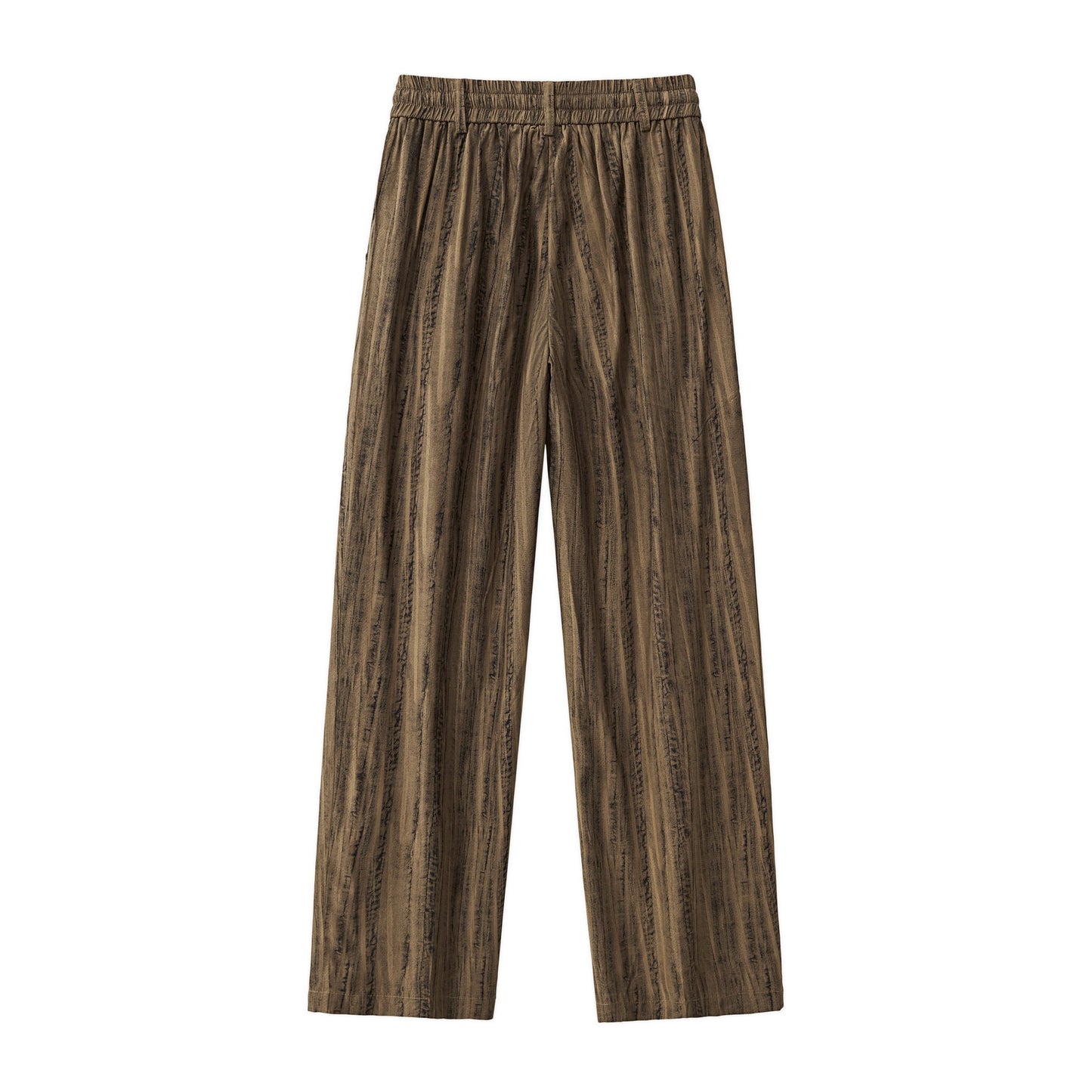 Strata Set – Printed Long Sleeve Shirt & Pant BROWN - My Men's Shop