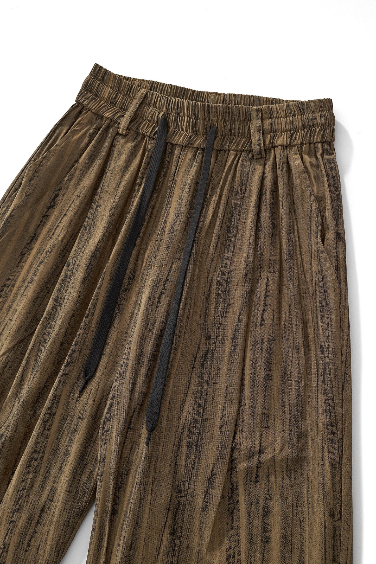 Strata Set – Printed Long Sleeve Shirt & Pant BROWN - My Men's Shop