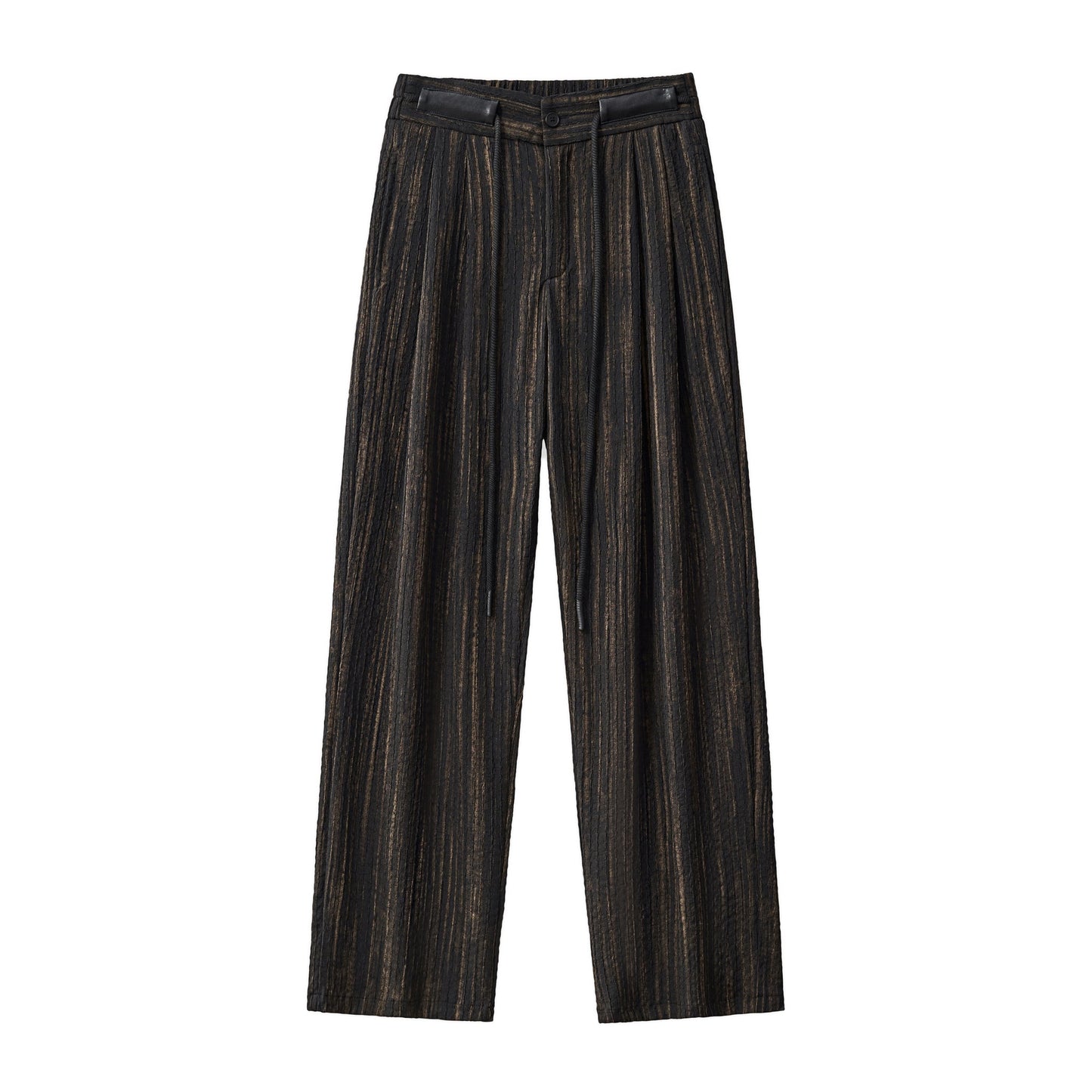 Canyon Set – Printed LS Shirt & Pleated pant BLACK - My Men's Shop