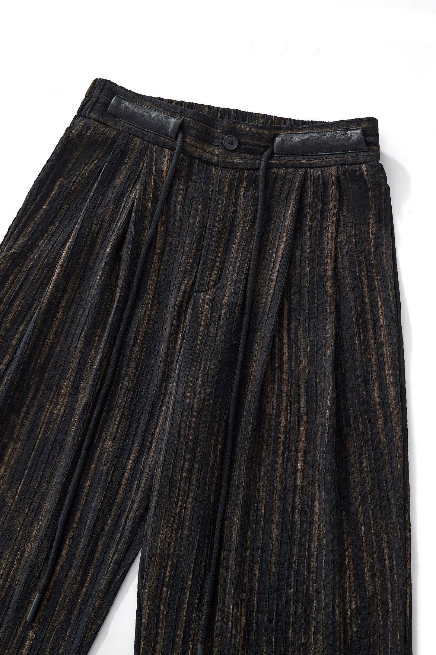 Canyon Set – Printed LS Shirt & Pleated pant BLACK - My Men's Shop