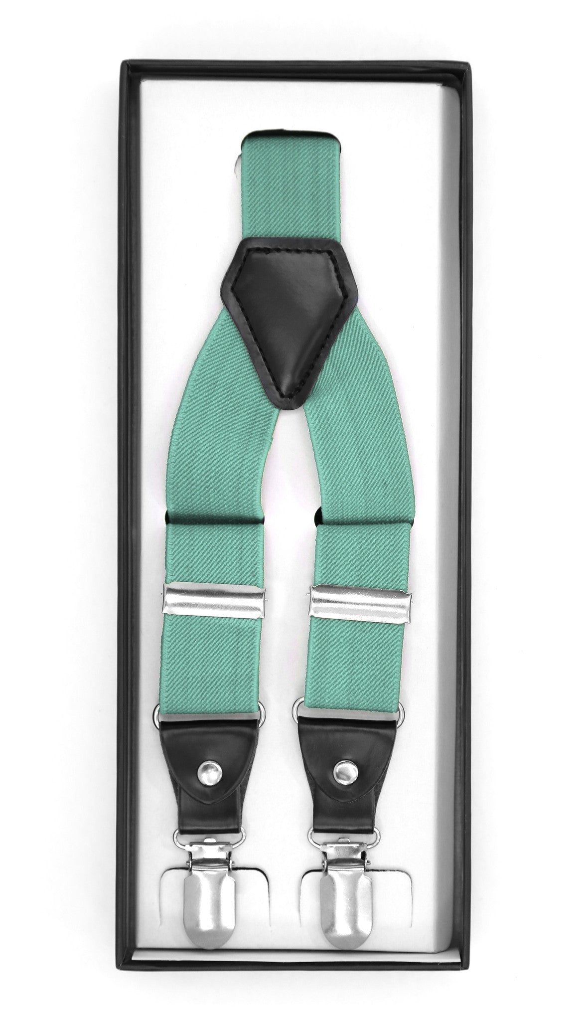 Mint Clip-On Unisex Suspenders