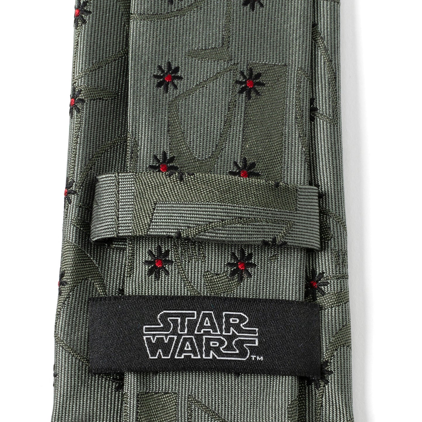Star Wars Boba Fett Green Floral Motif Tie - My Men's Shop