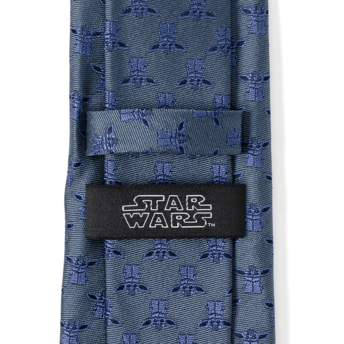 Star Wars Grogu Blue Tonal Tie - My Men's Shop