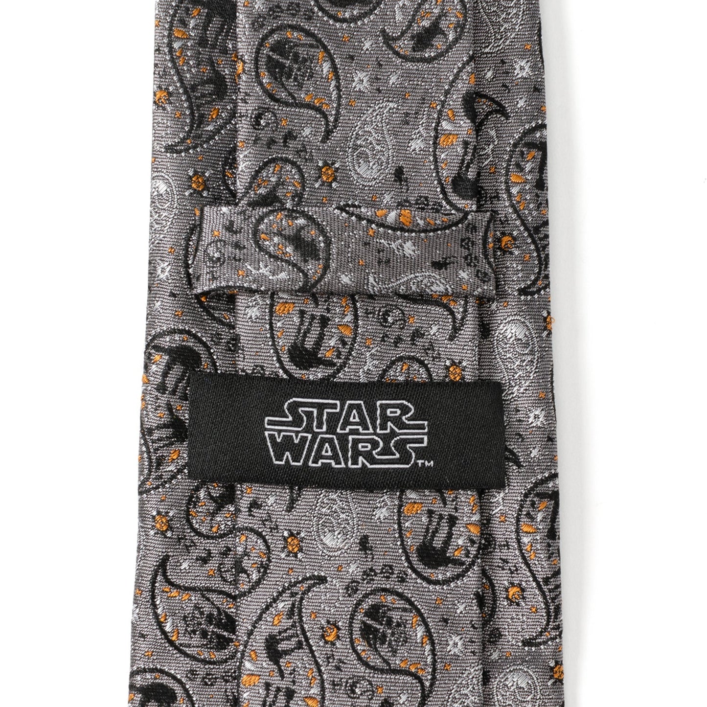Corbata gris de cachemira Star Wars Batalla de Hoth