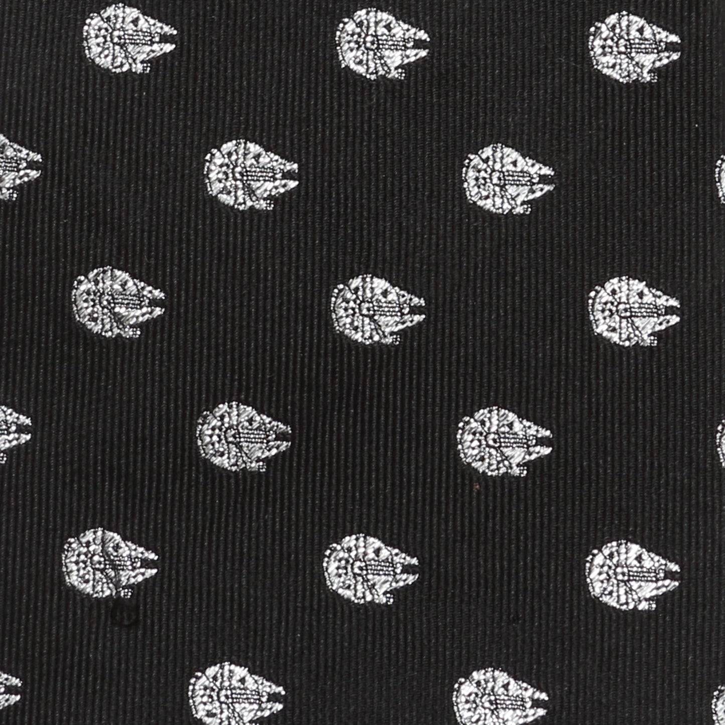 Star Wars Millennium Falcon Metallic Silver and Black Tie - My Men's Shop
