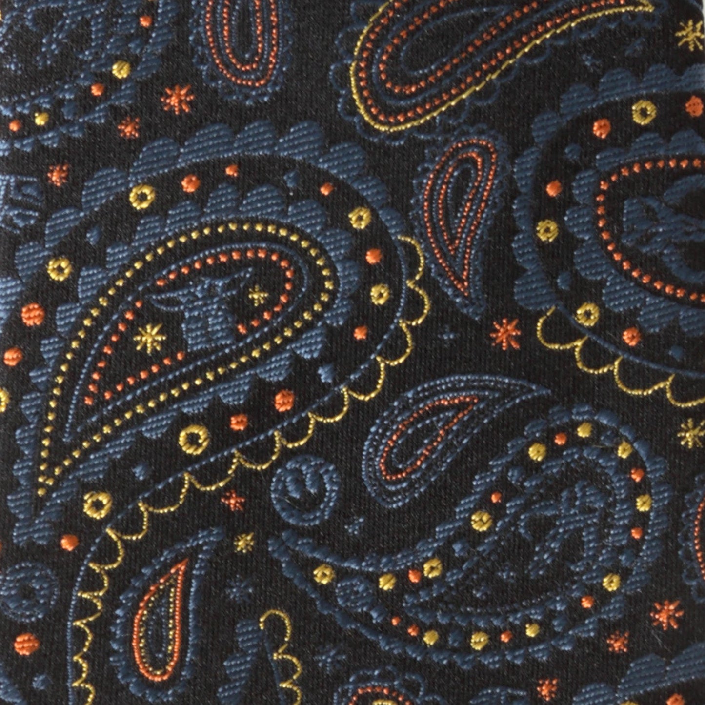 Corbata negra de cachemir mandaloriana de Star Wars