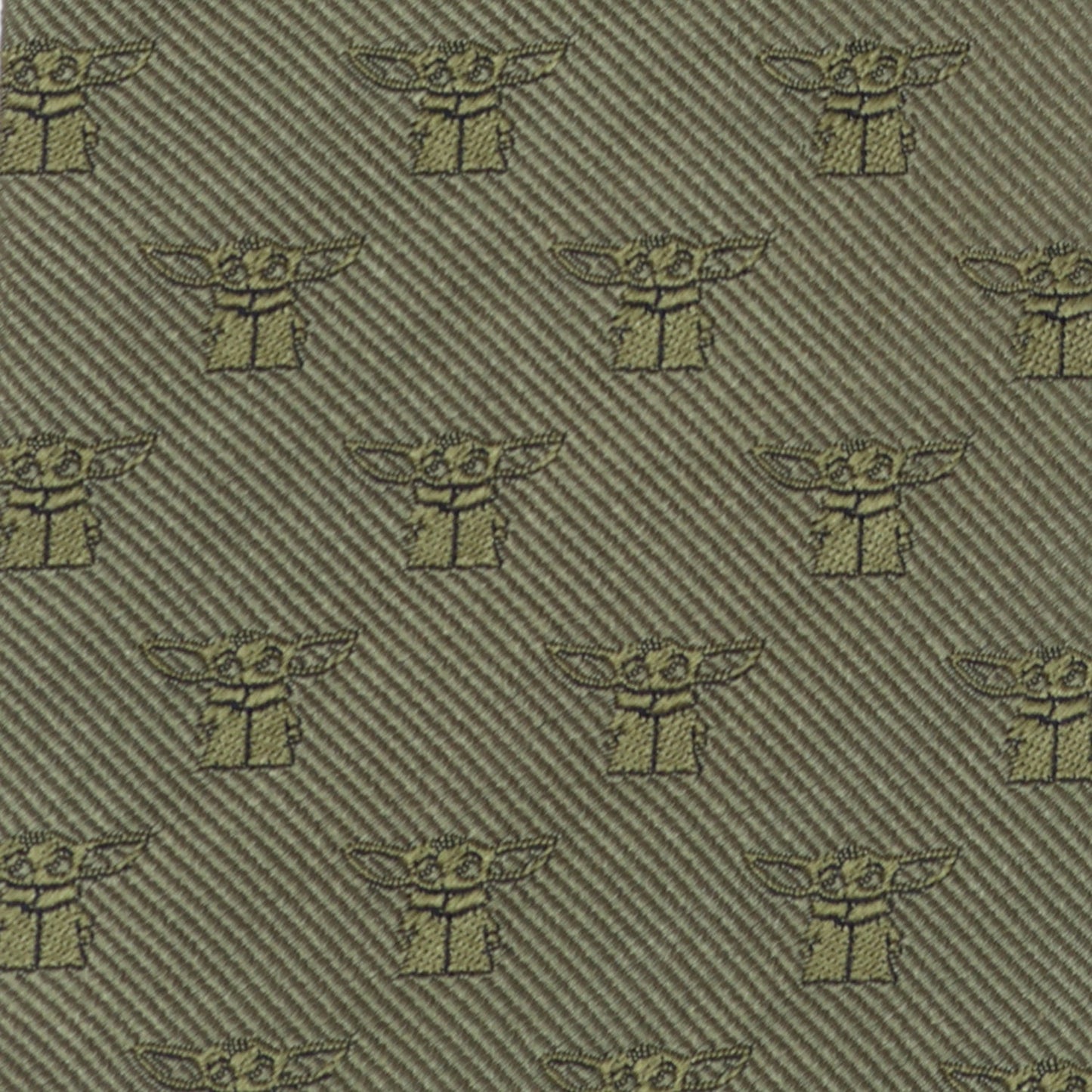 Star Wars Grogu Sage Green Tie - My Men's Shop
