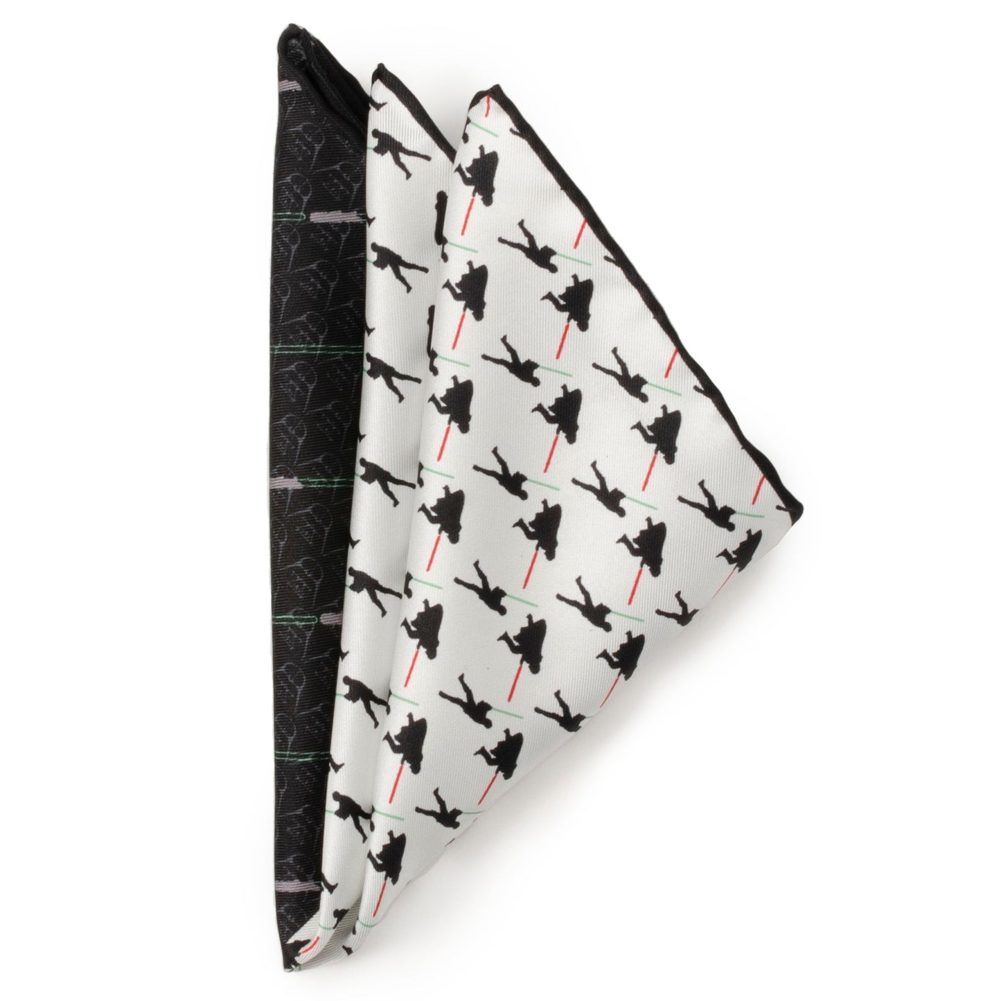 Star Wars Darth Vader and Luke Skywalker LIGHTSABER Battle Pocket Square - My Men's Shop