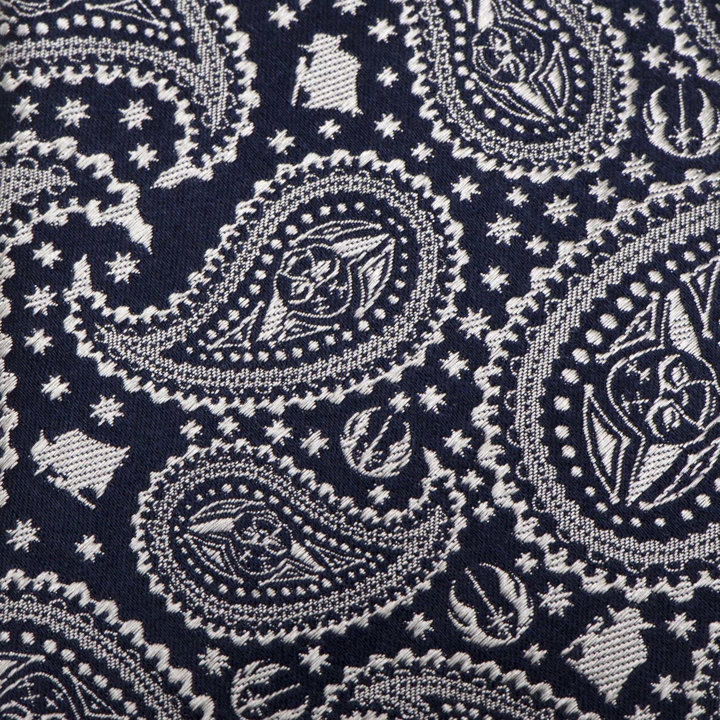 Corbata paisley azul marino de Yoda de Star Wars