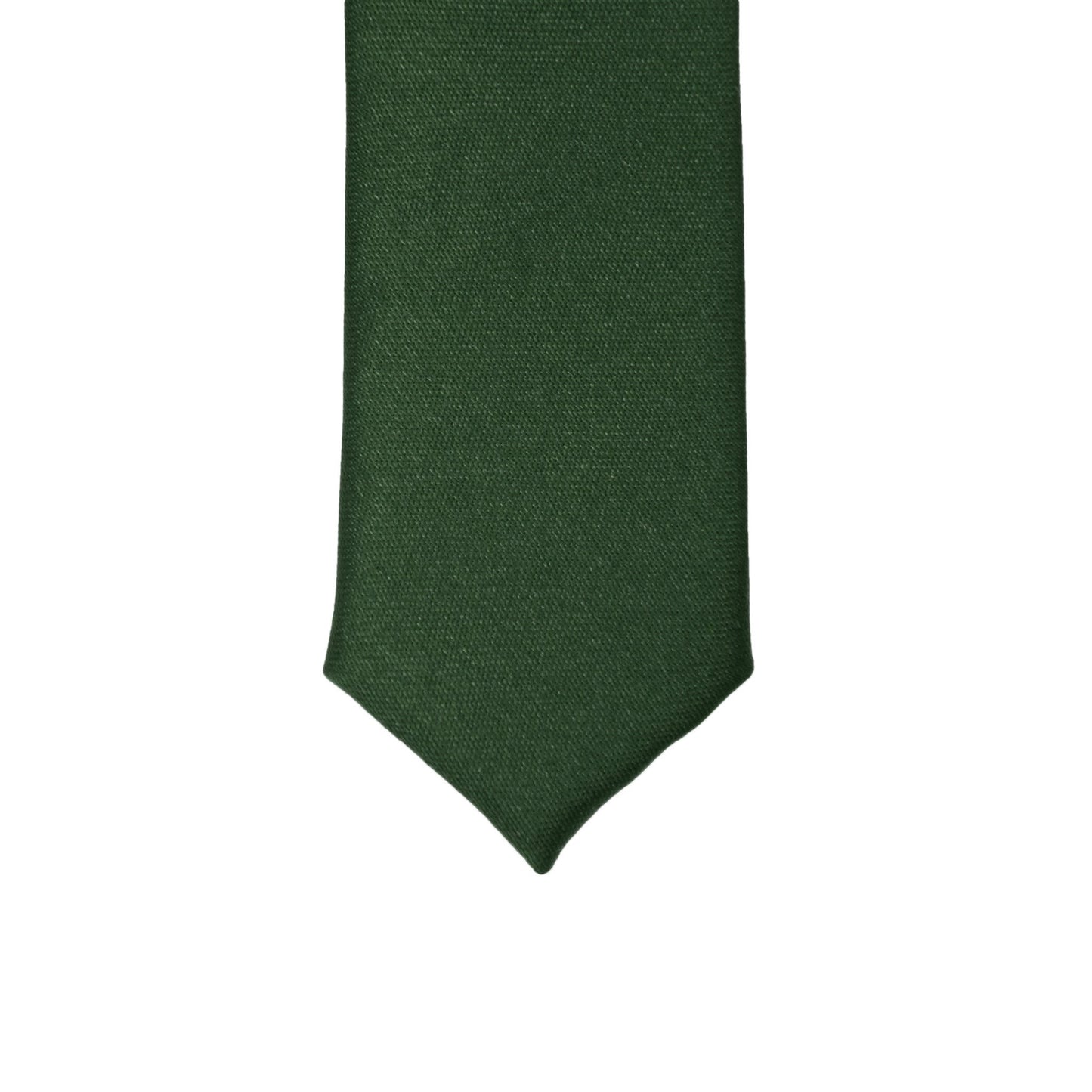 Super Skinny Hunter Green Shiny Slim Tie