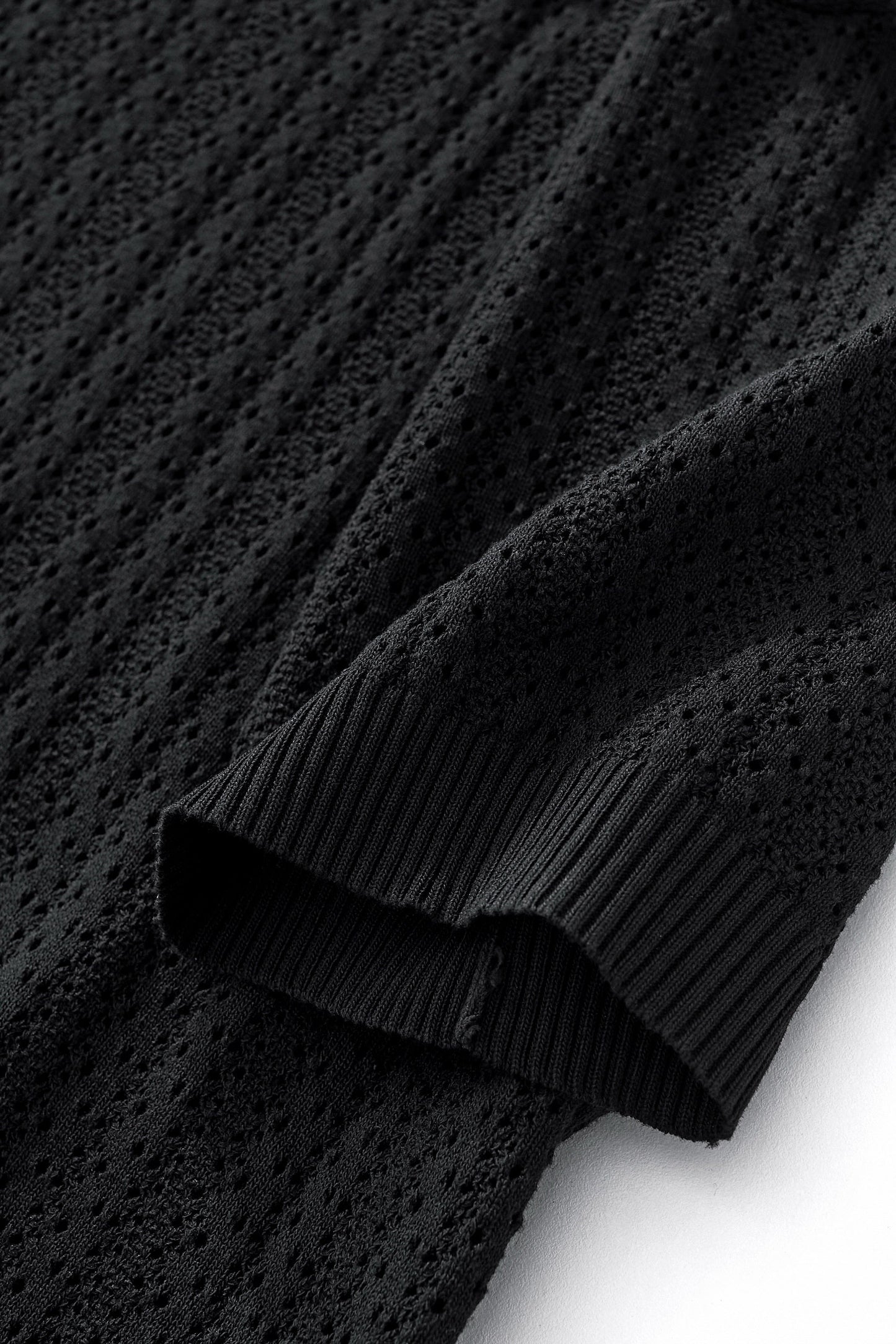 AirWeave Knit Shirt BLACK - My Men's Shop