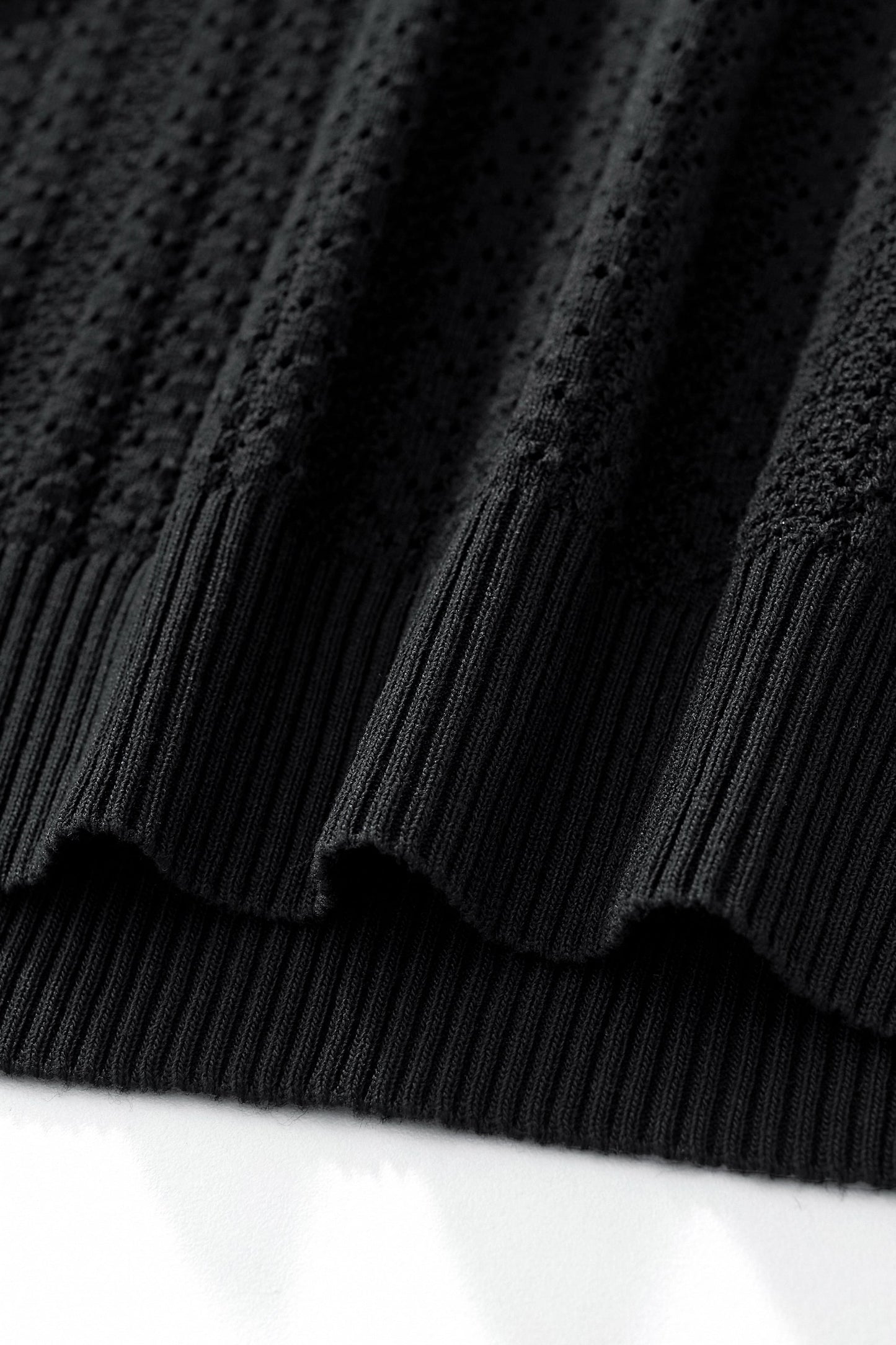AirWeave Knit Shirt BLACK - My Men's Shop