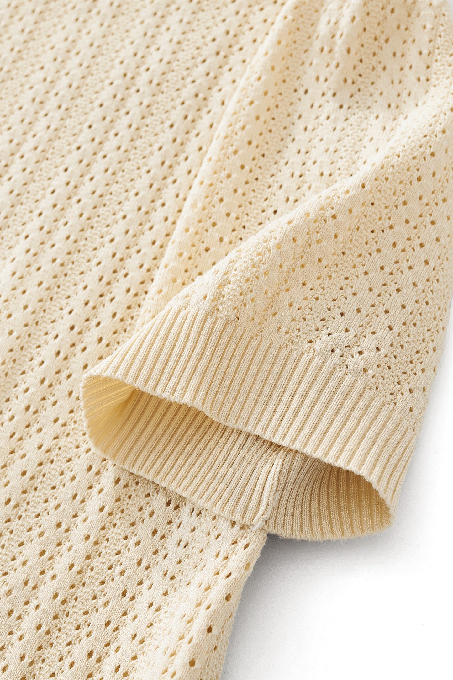 AirWeave Knit Shirt KHAKI - My Men's Shop