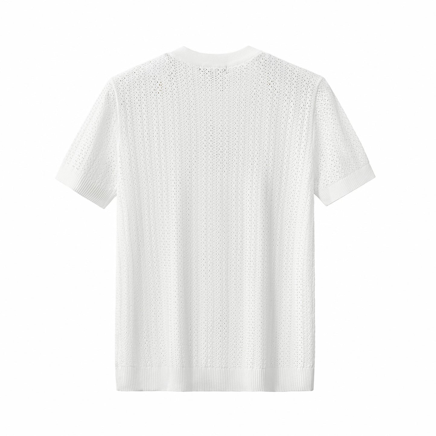 AirWeave Knit Shirt WHITE - My Men's Shop