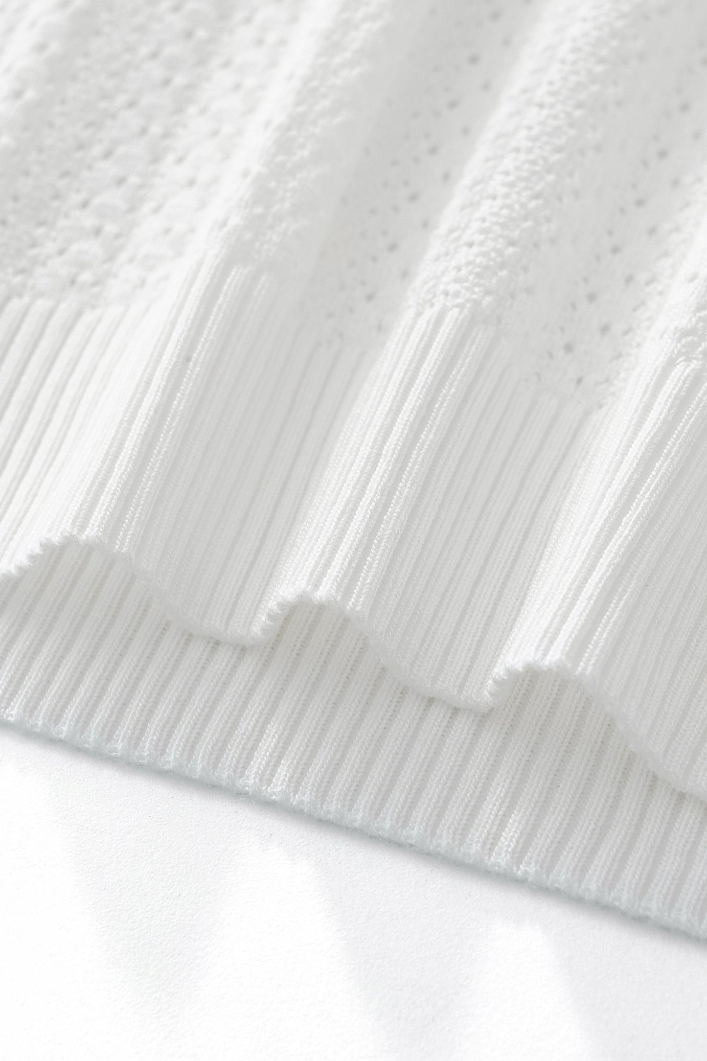AirWeave Knit Shirt WHITE - My Men's Shop