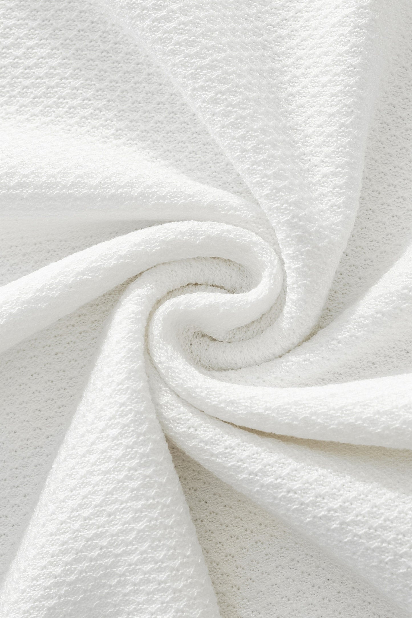 Textura Knit Tee WHITE - My Men's Shop