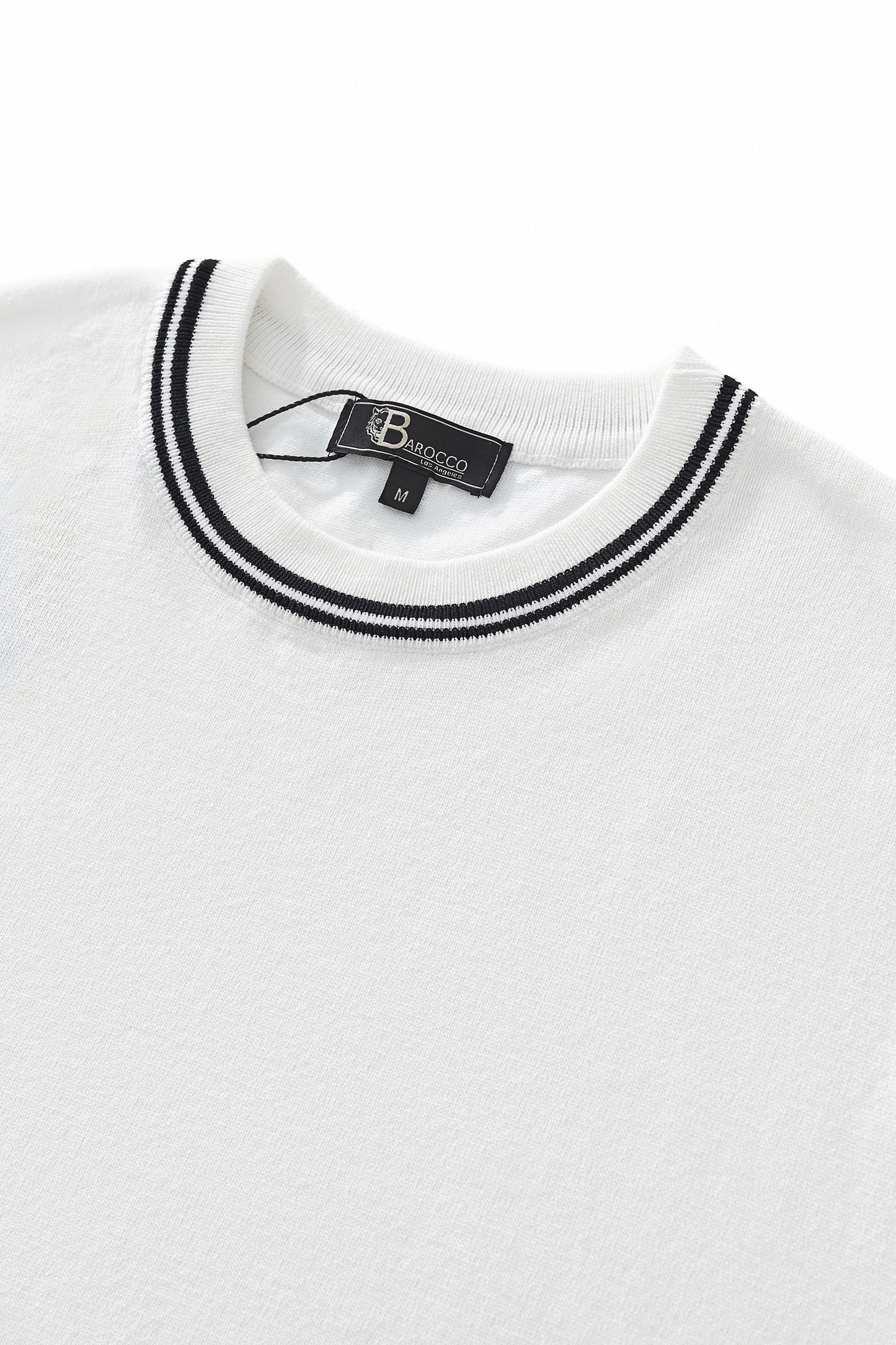 Strato Trim Tee WHITE - My Men's Shop
