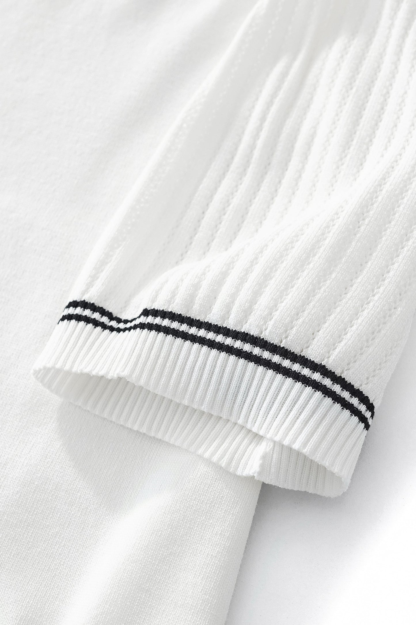 Strato Trim Tee WHITE - My Men's Shop