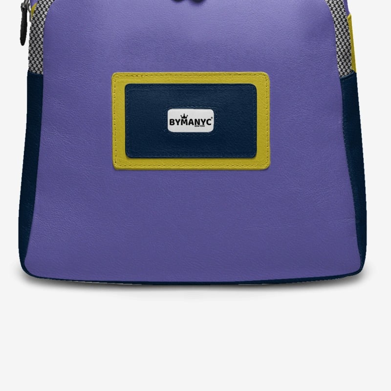 Urban Violet Vegan Backpack by BYMANYC ® New York – Made in Italy - My Men's Shop